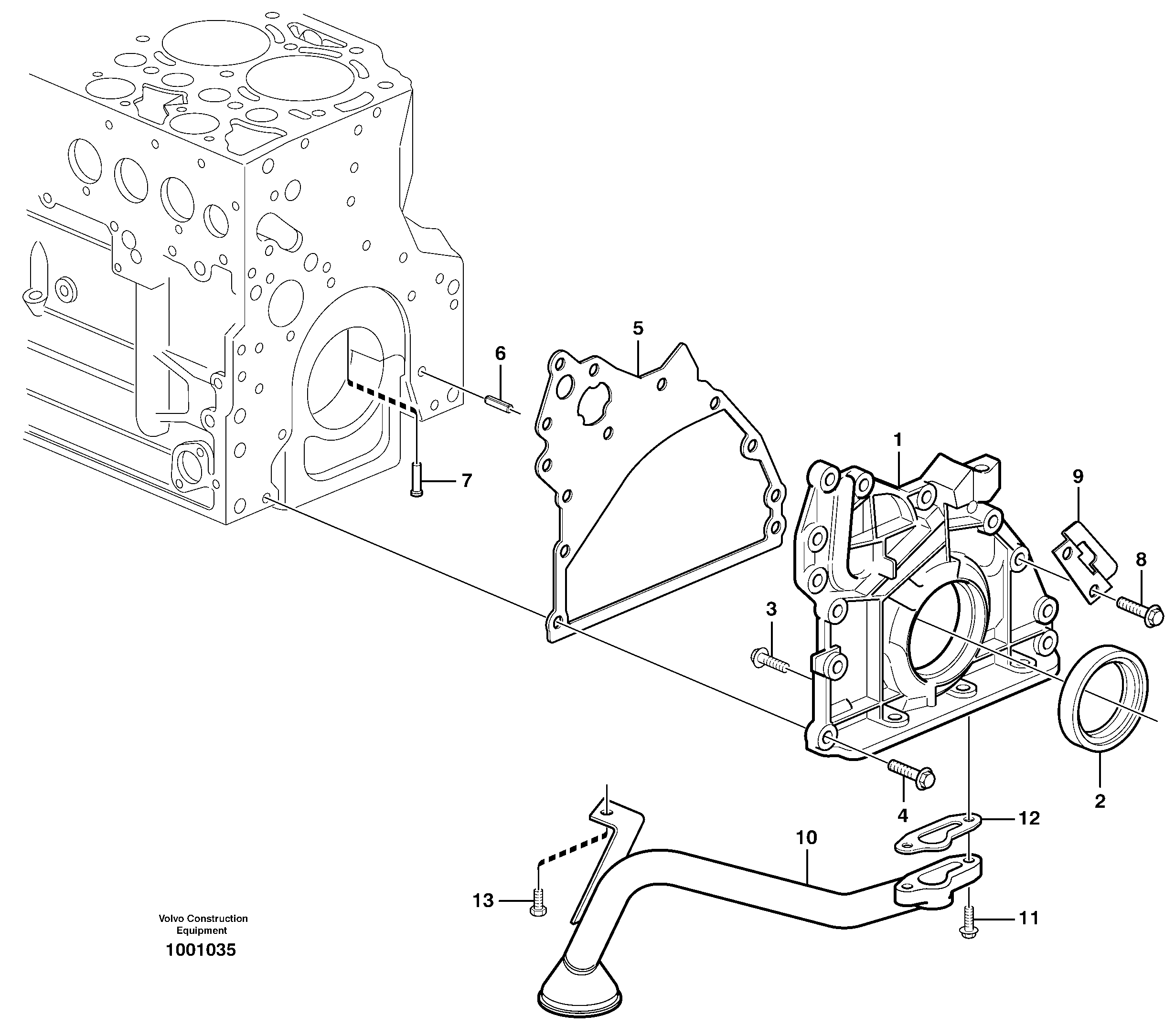 Bracket VOE20739902 VOLVO