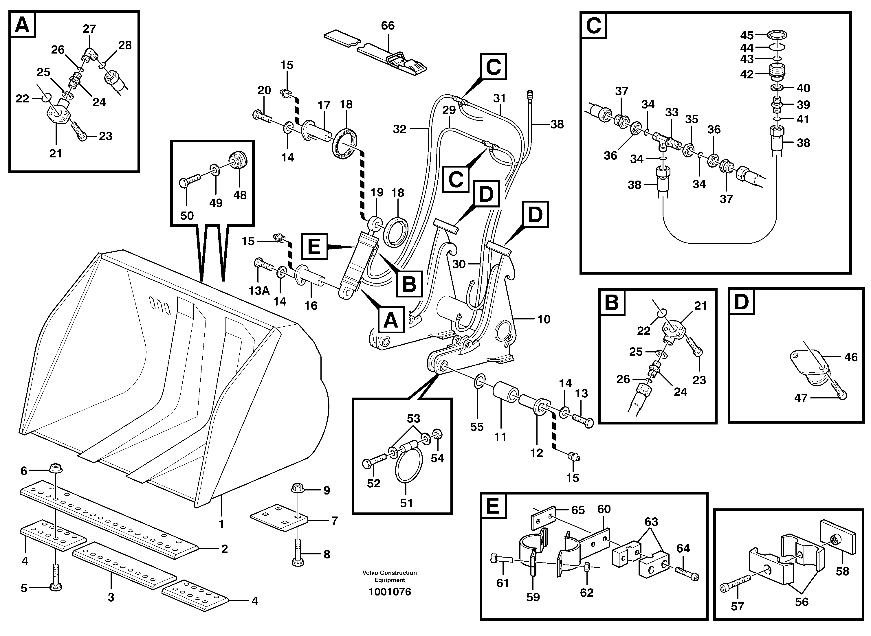 Ball washer VOE11081066 VOLVO