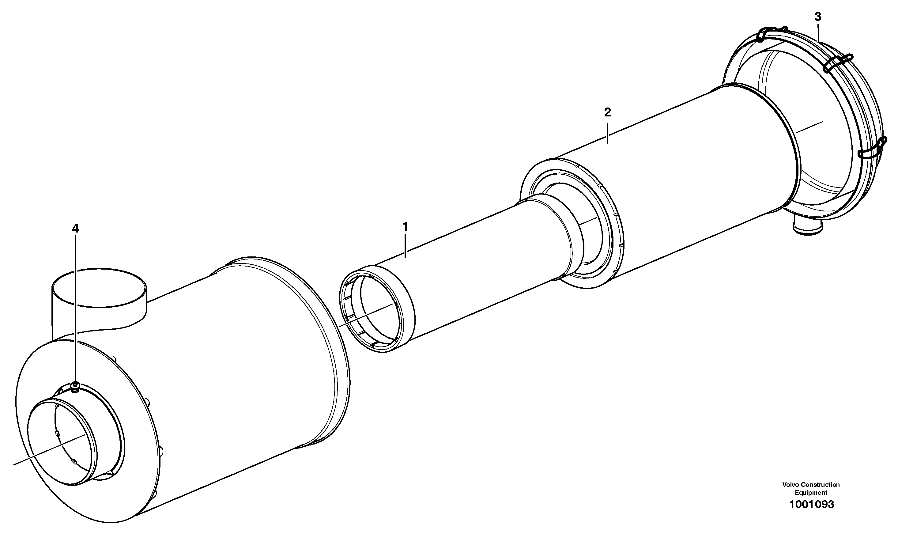 Tie Rod VOE11110022 VOLVO