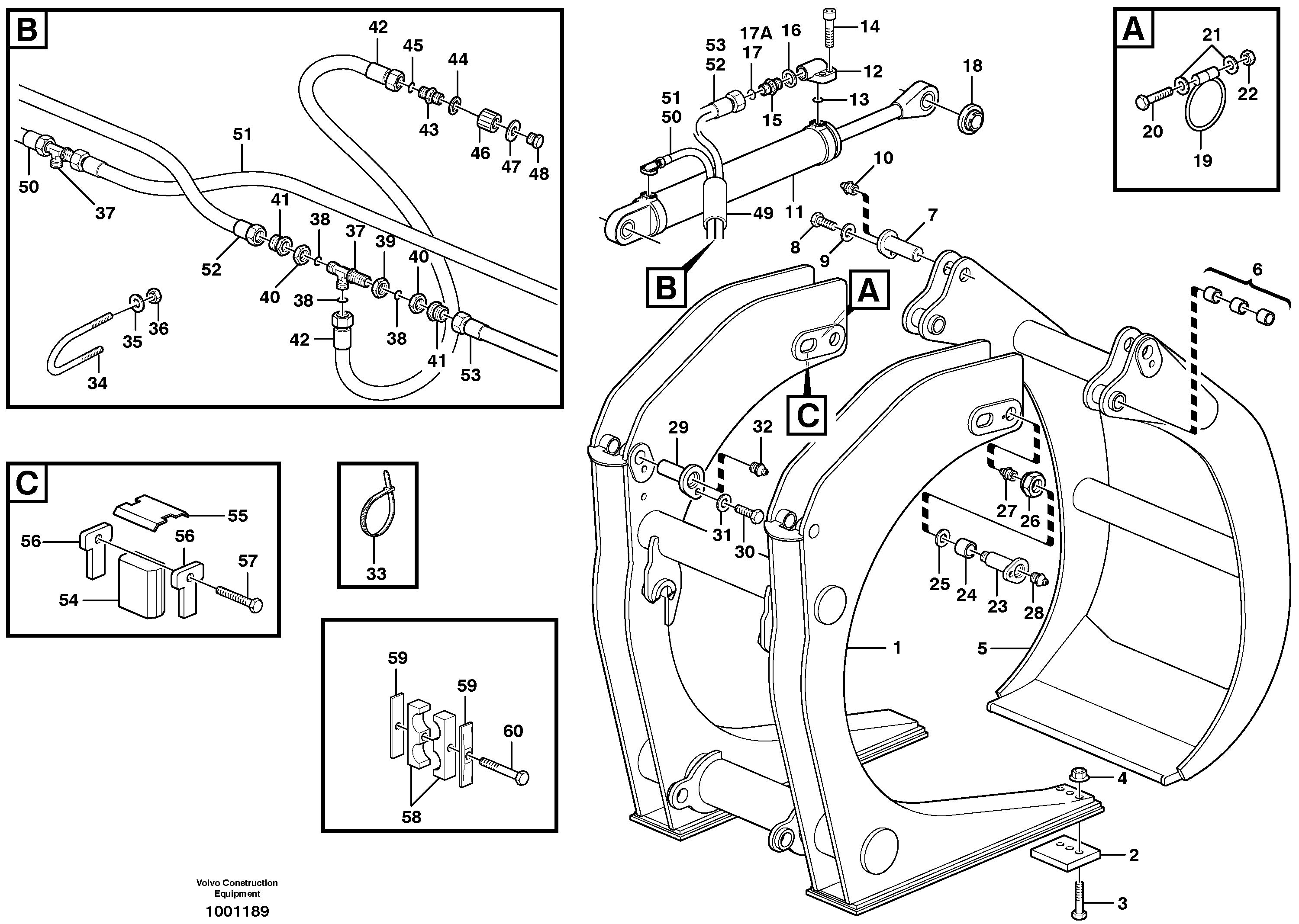 Timing gear casing VOE936025 VOLVO