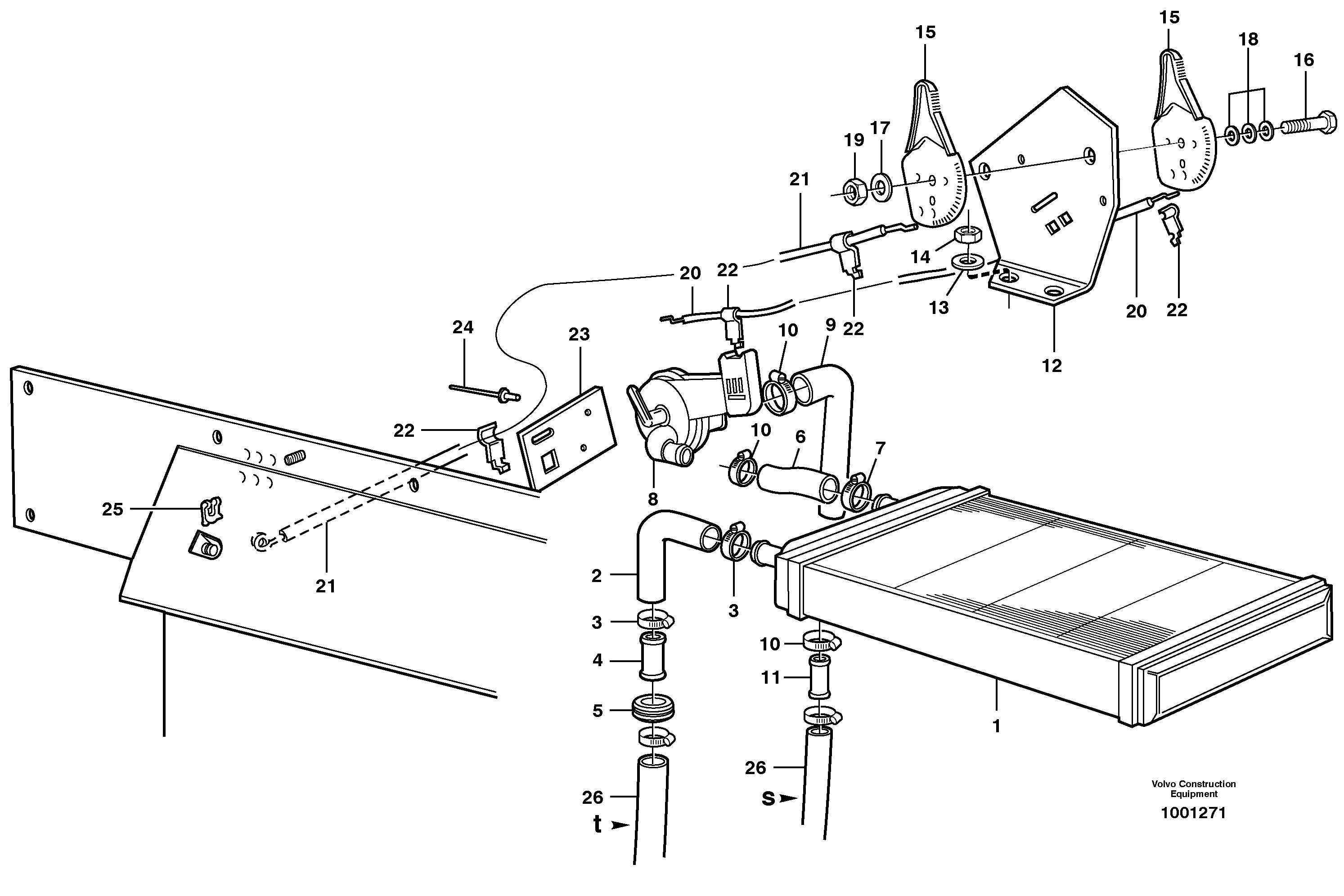 Fuel miser valve VOE11006631 VOLVO