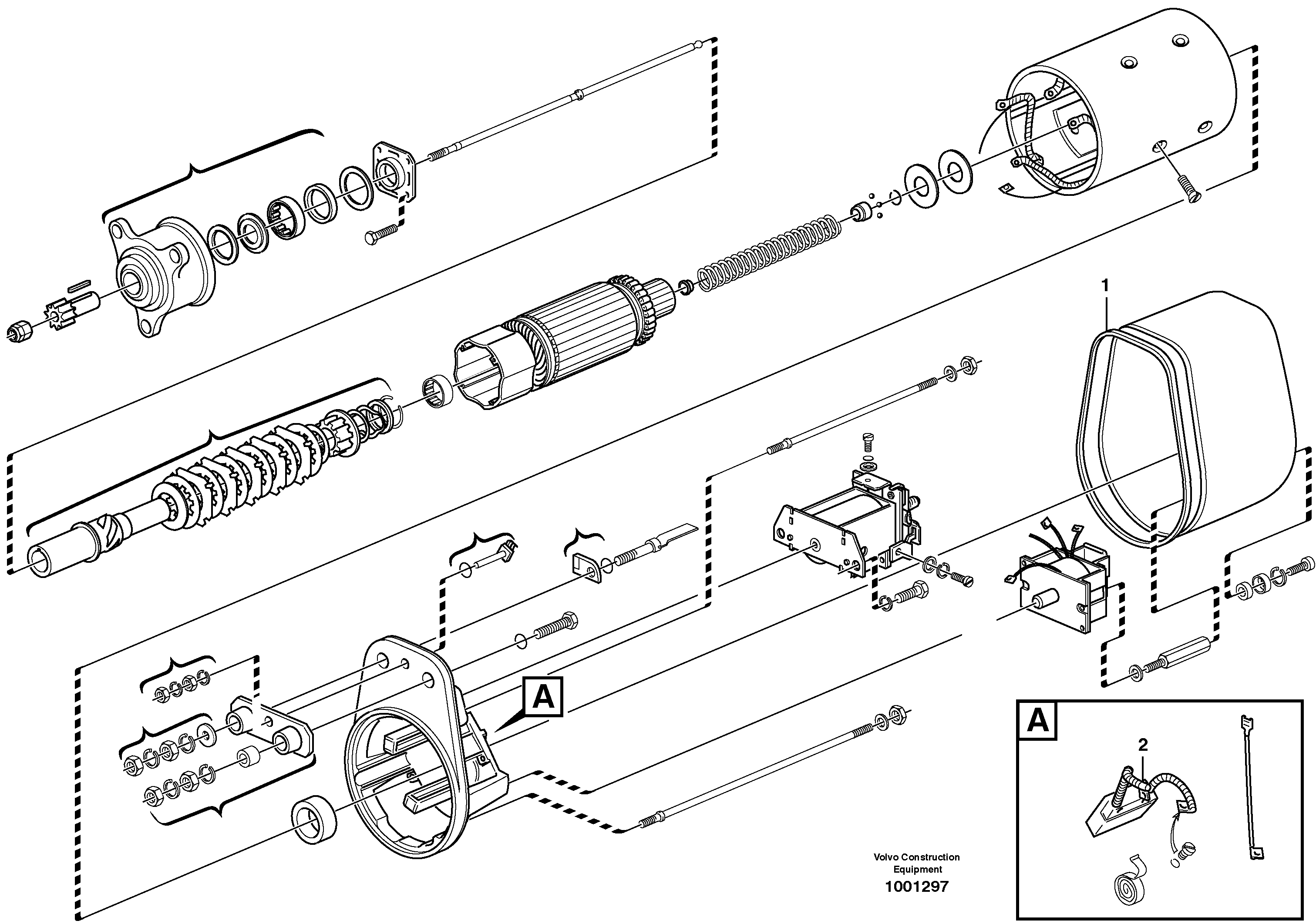 Hose for cooling a. VOE20459062 VOLVO
