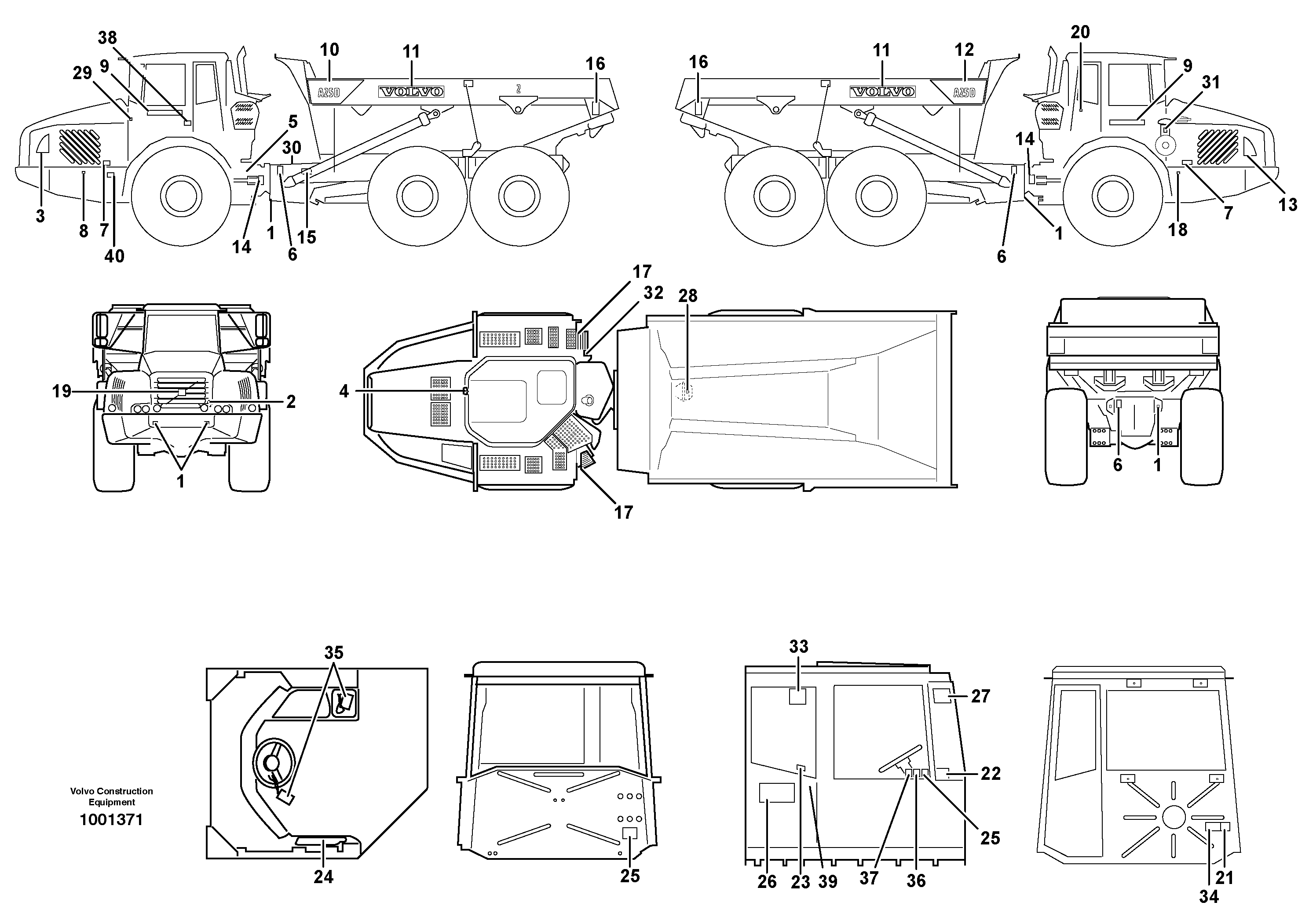 Cylinder Block VOE11055039 VOLVO