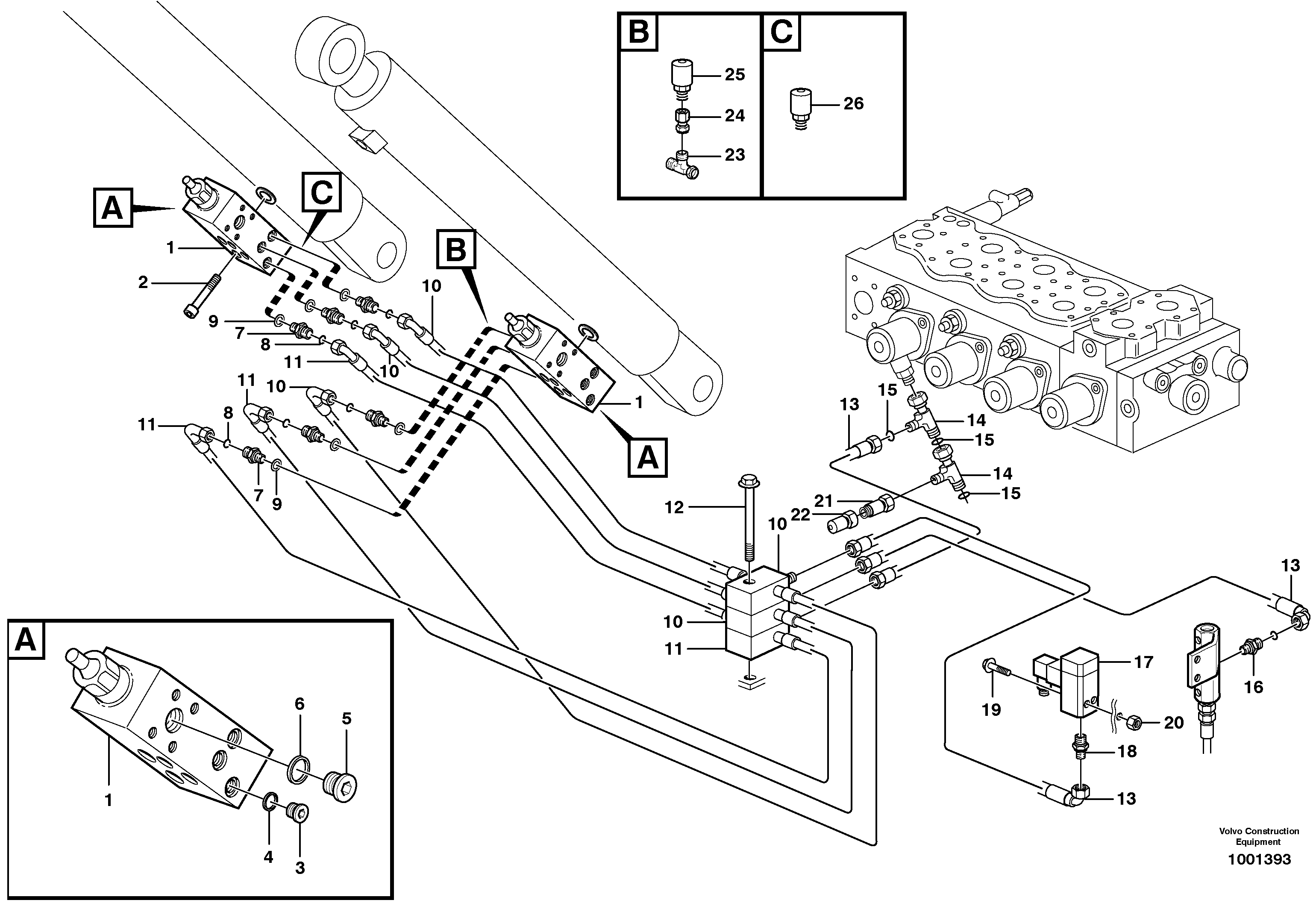 Latch VOE14373541 VOLVO