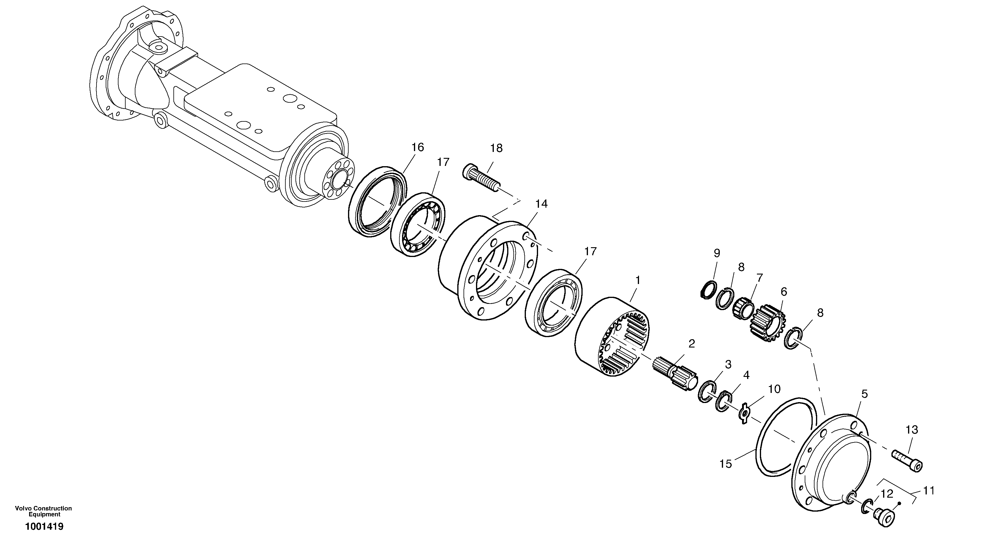 Valve Shell VOE6635318 VOLVO