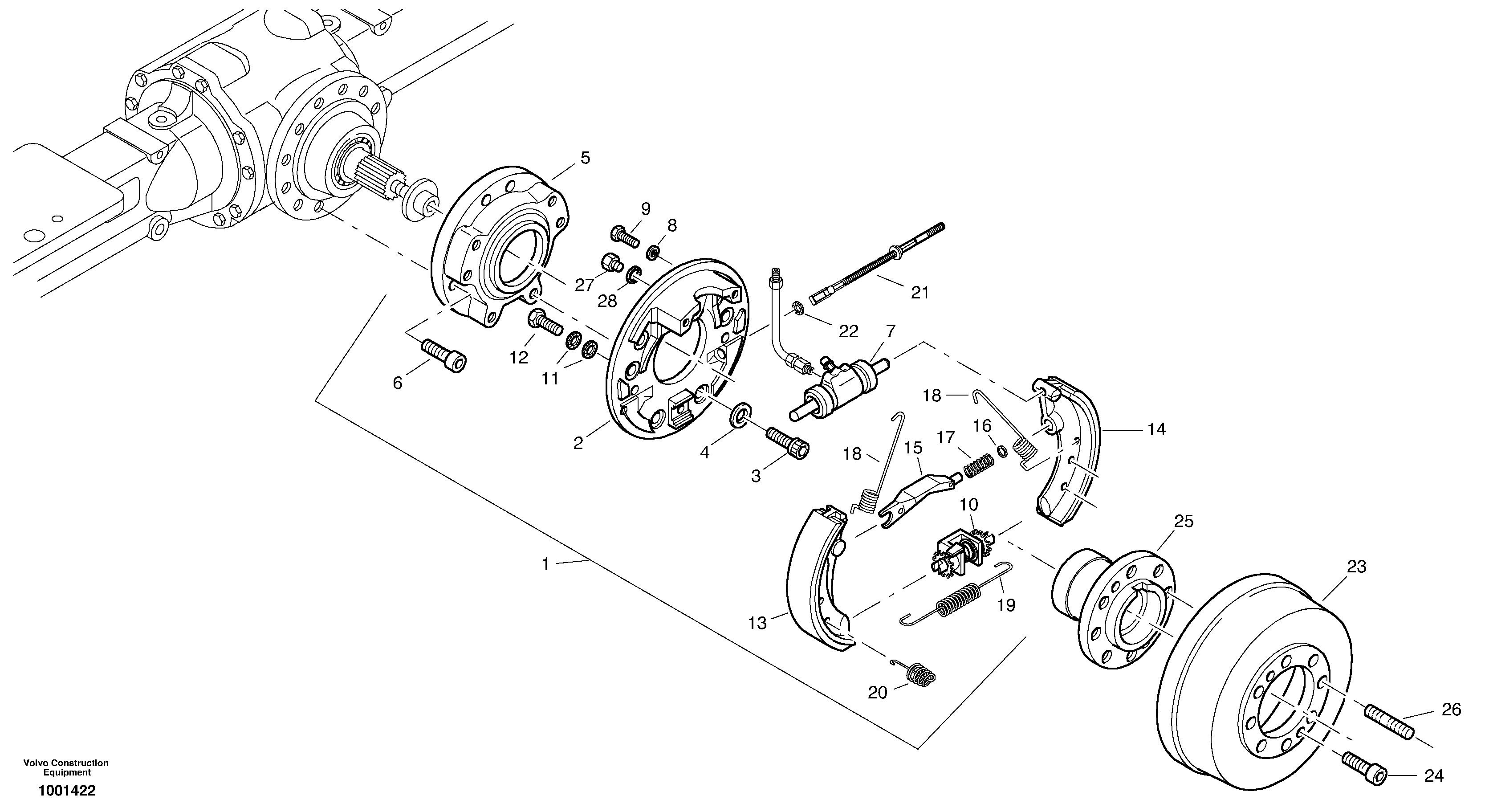 Spring washer ZM7098658 VOLVO
