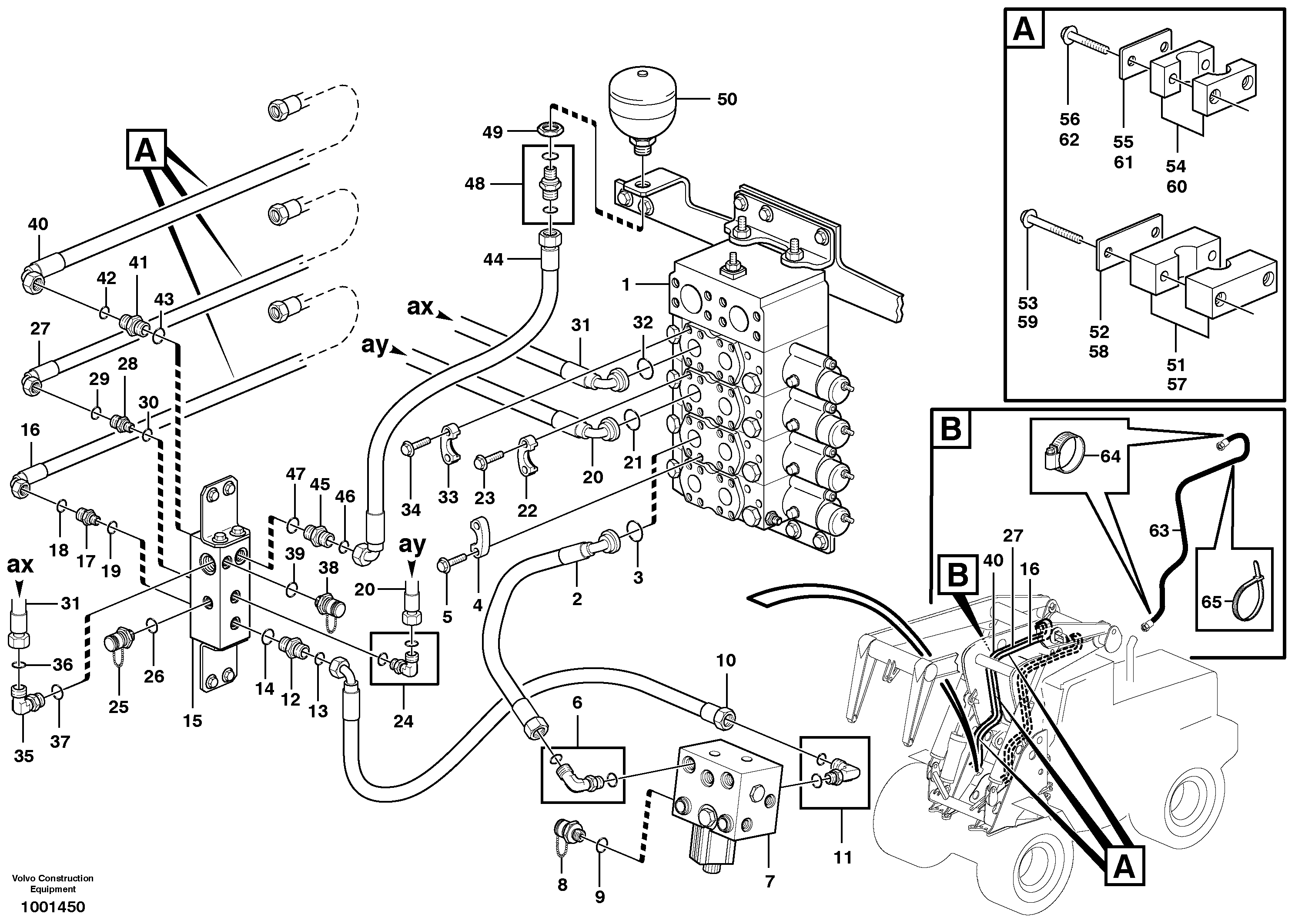 Timing gear casing VOE11173446 VOLVO