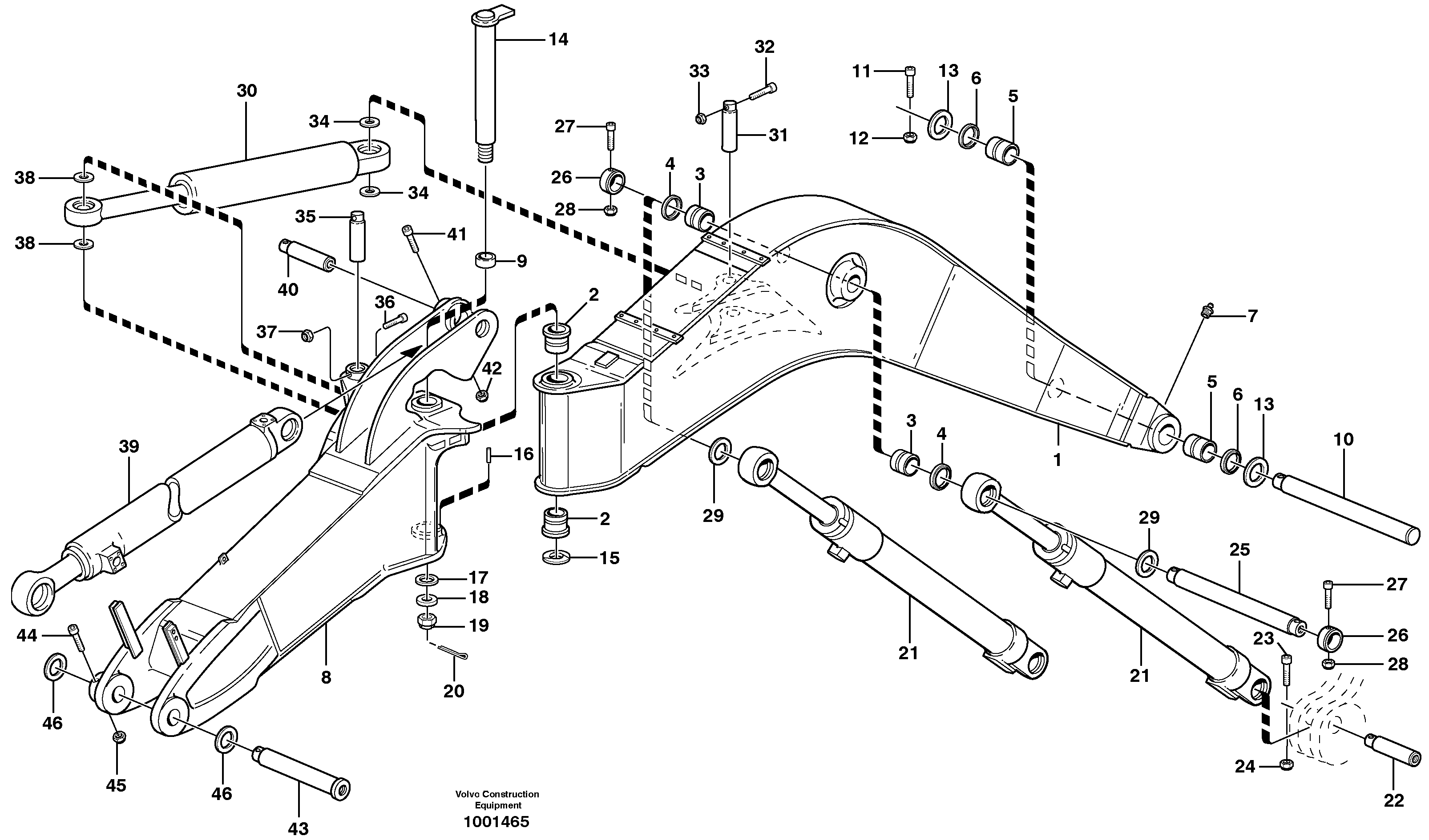 Crawler track VOE907904 VOLVO