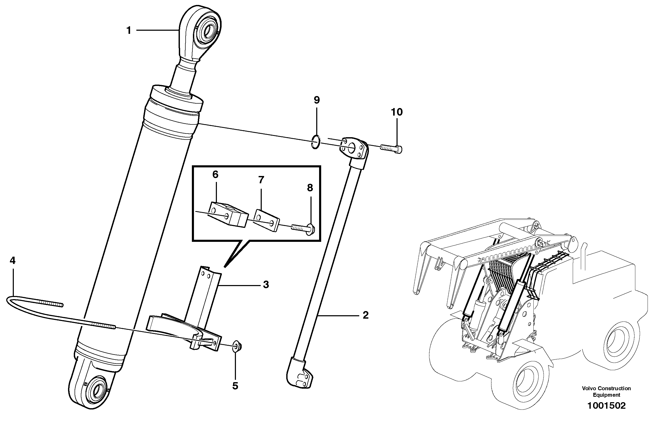 Press. lim. valve VOE11075723 VOLVO