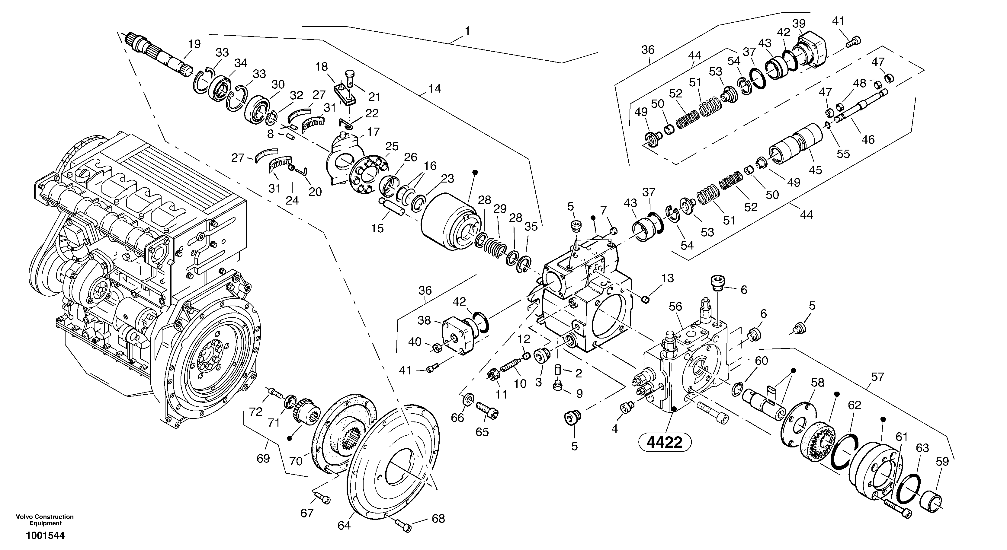 Spring ZM2909778 VOLVO