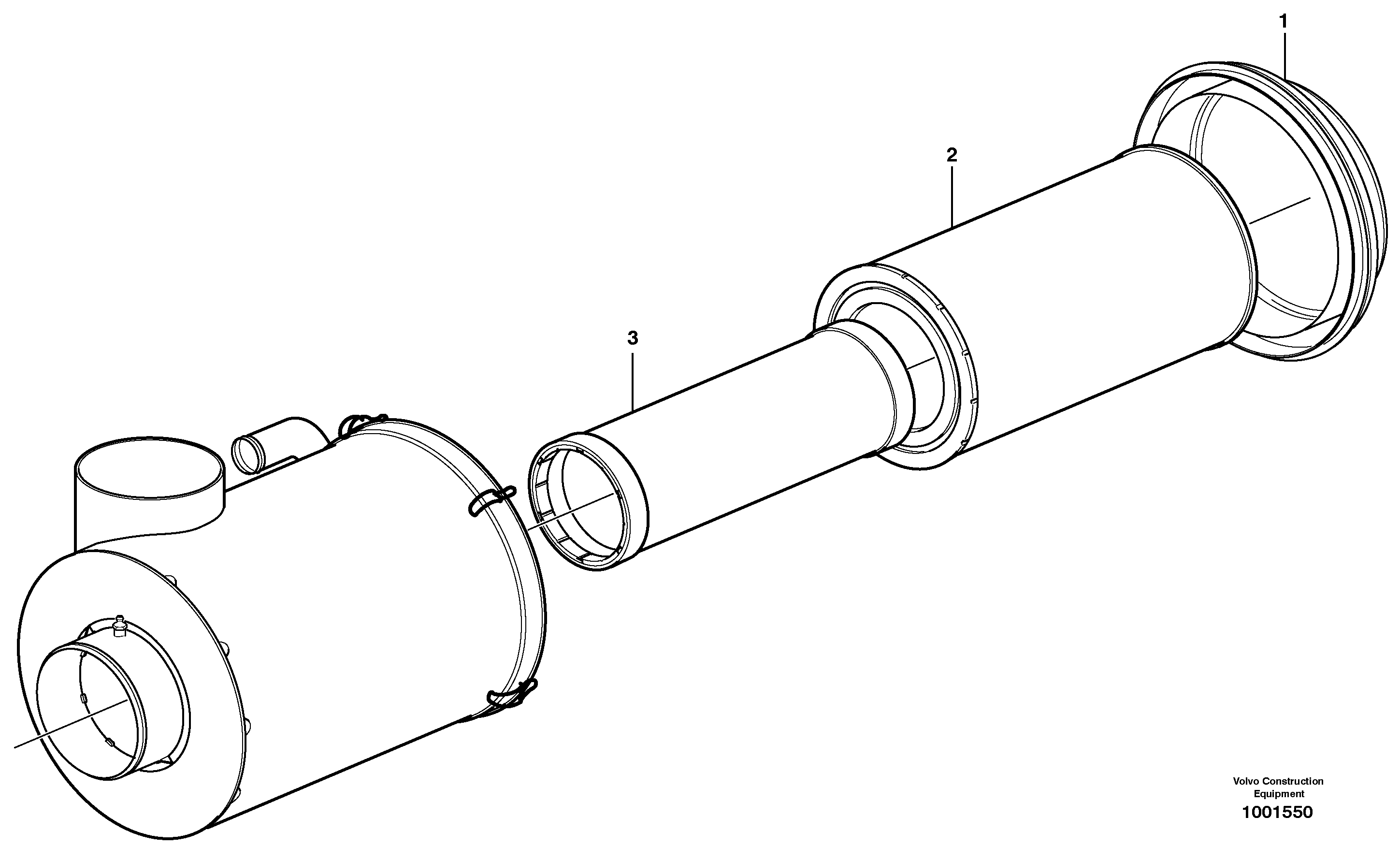 Intmd Tube VOE11709237 VOLVO