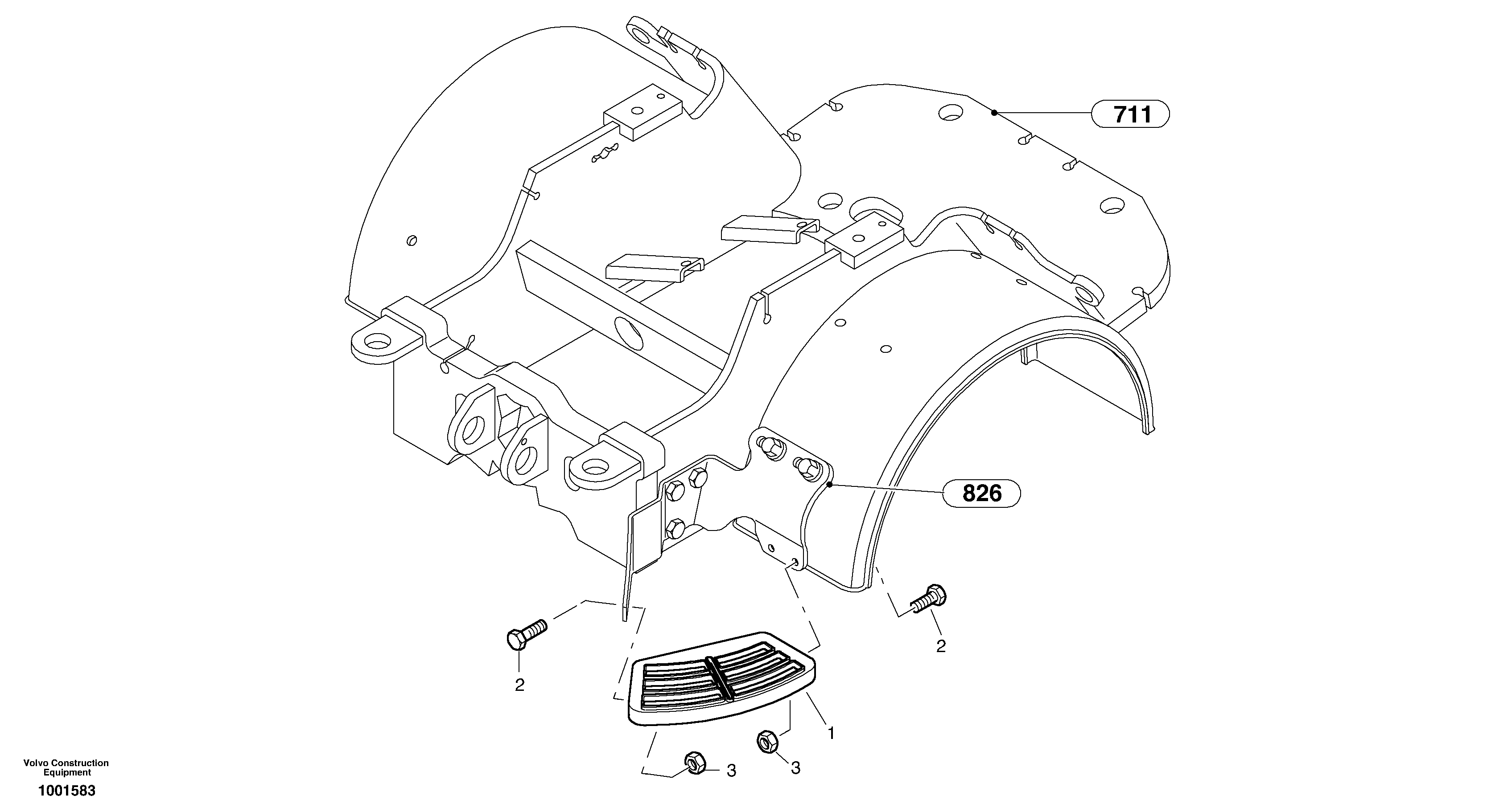 Fuel tank VOE15235975 VOLVO