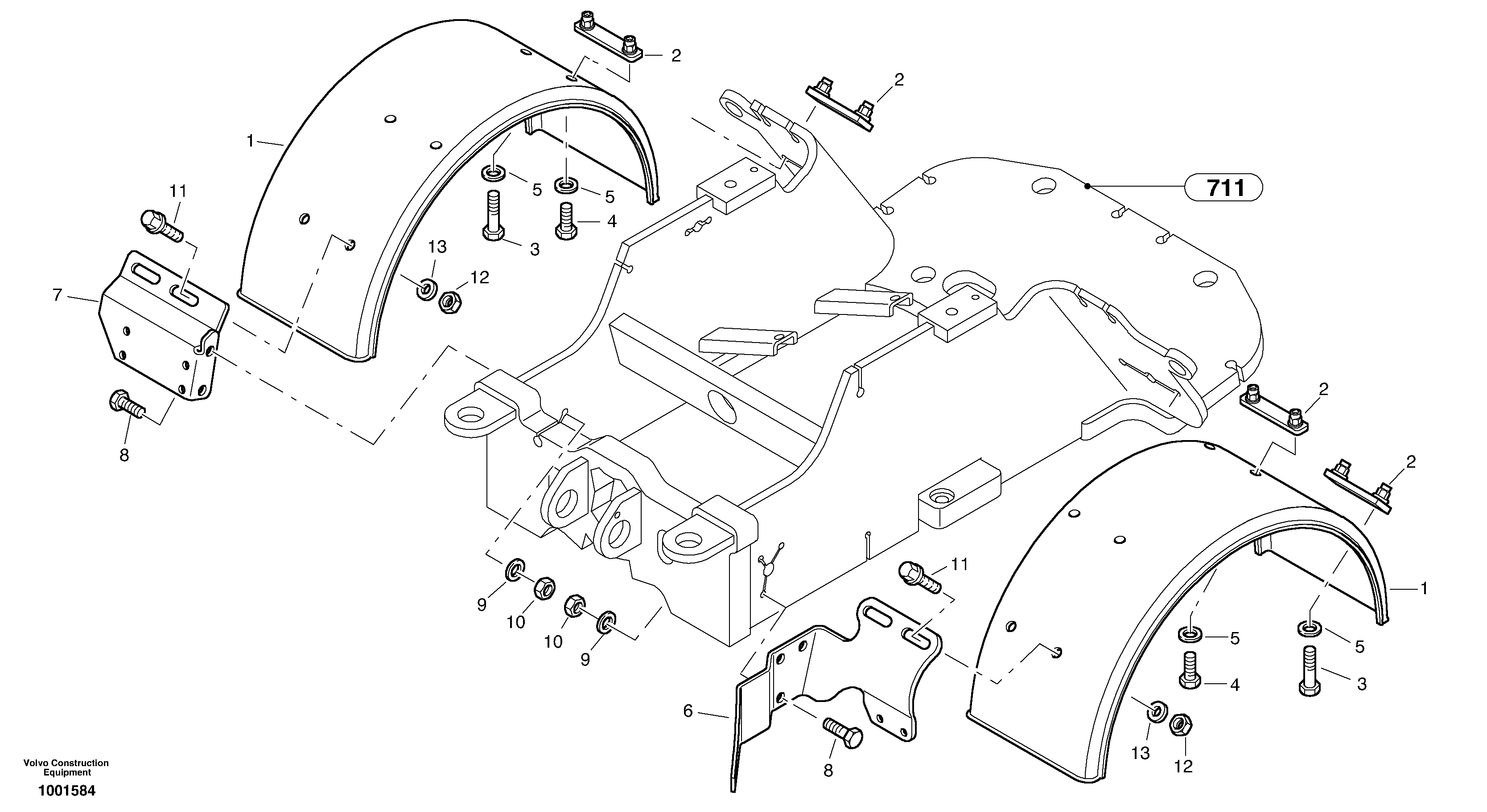 Retainer TEL/VOE/ZM15235491 VOLVO