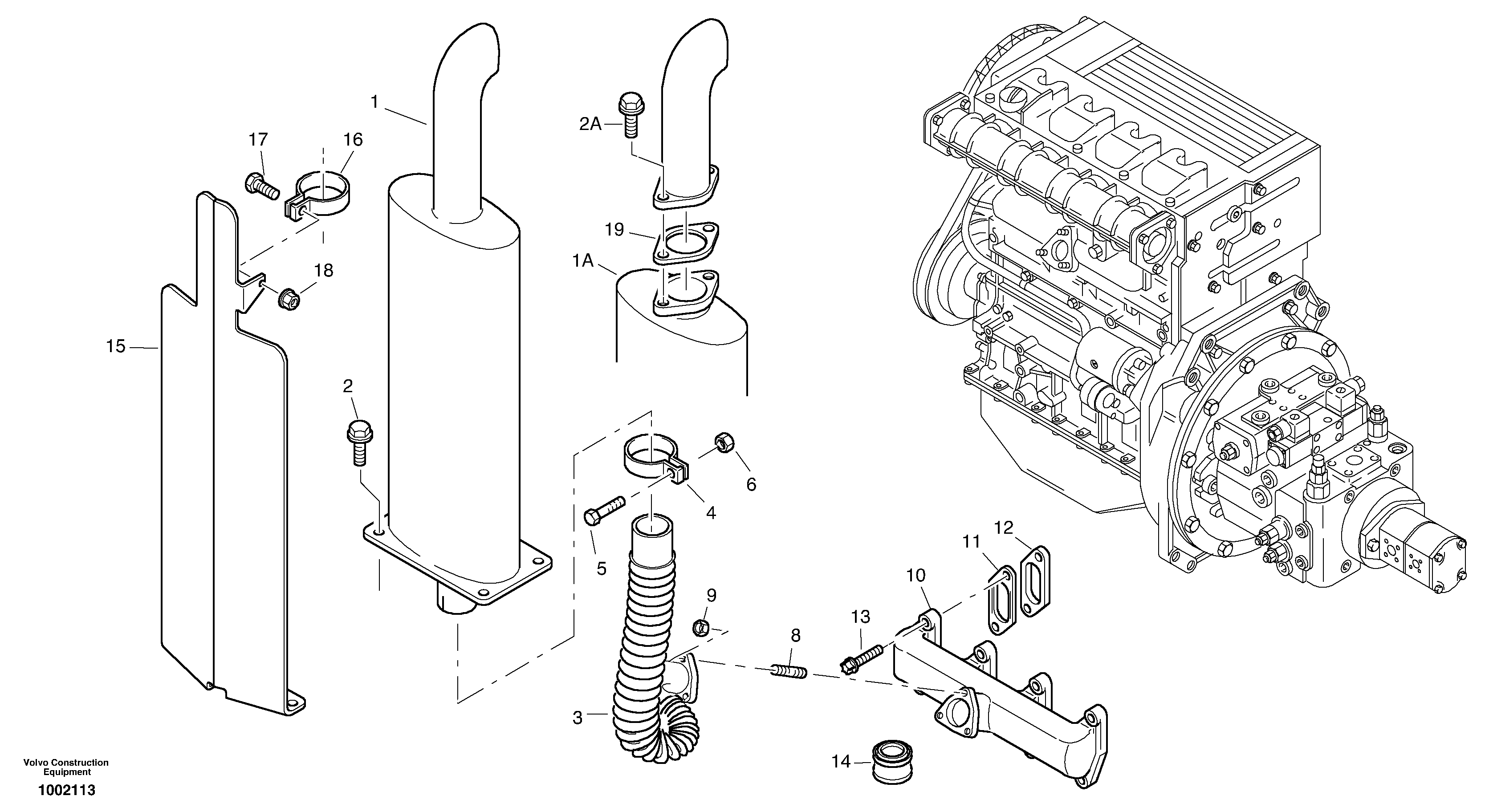 For upper engine part VOE11370270 VOLVO