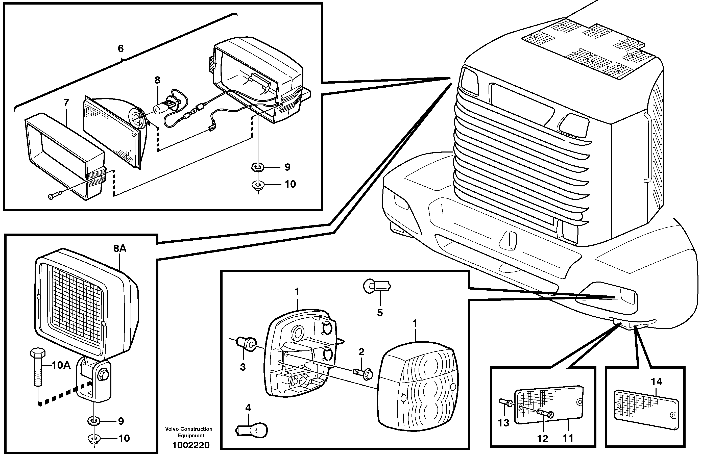 Alternator Bracket VOE11039282 VOLVO