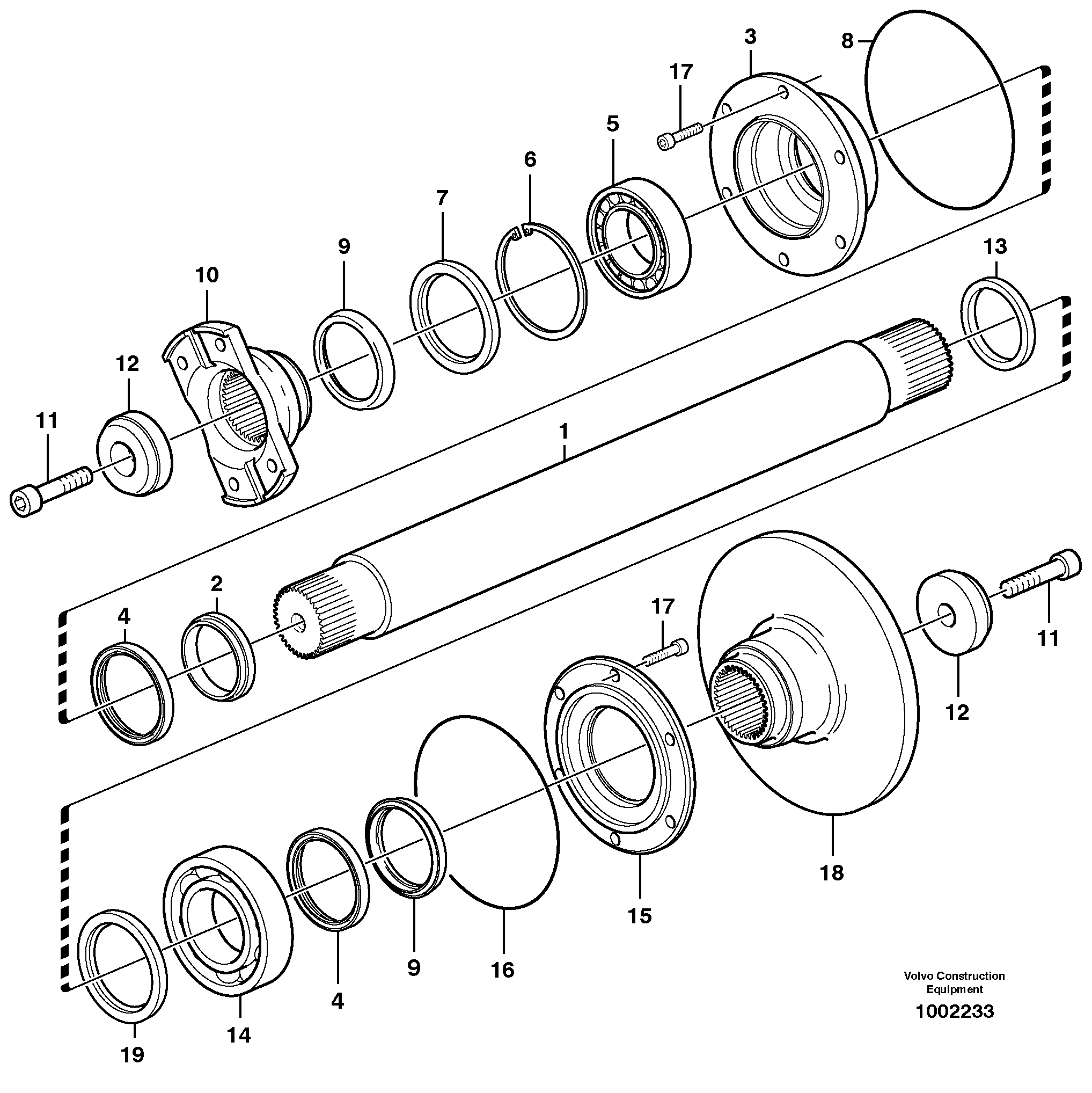 Piston pump RM/VOE914554 VOLVO