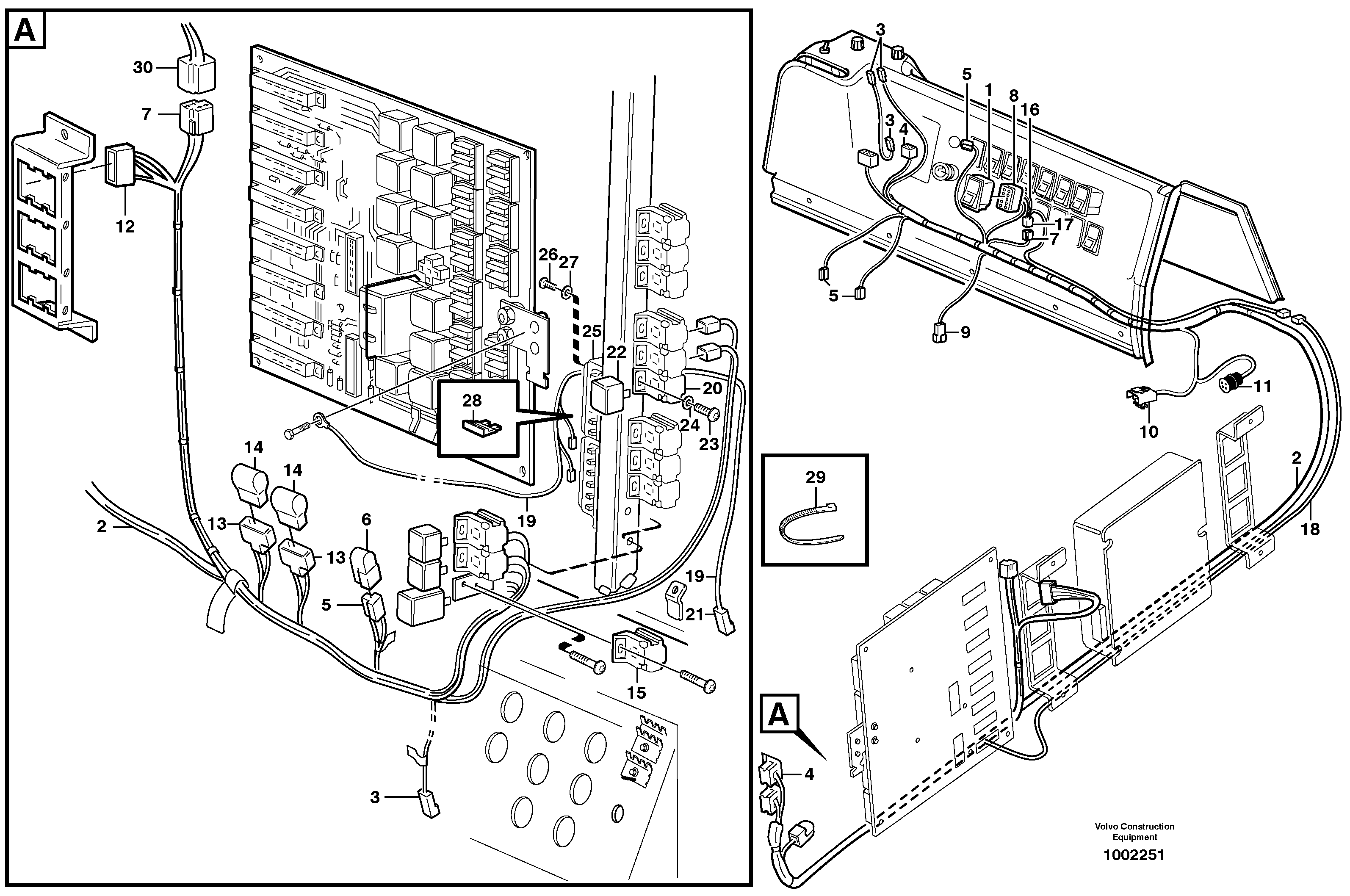 Rubber cushion VOE11040641 VOLVO