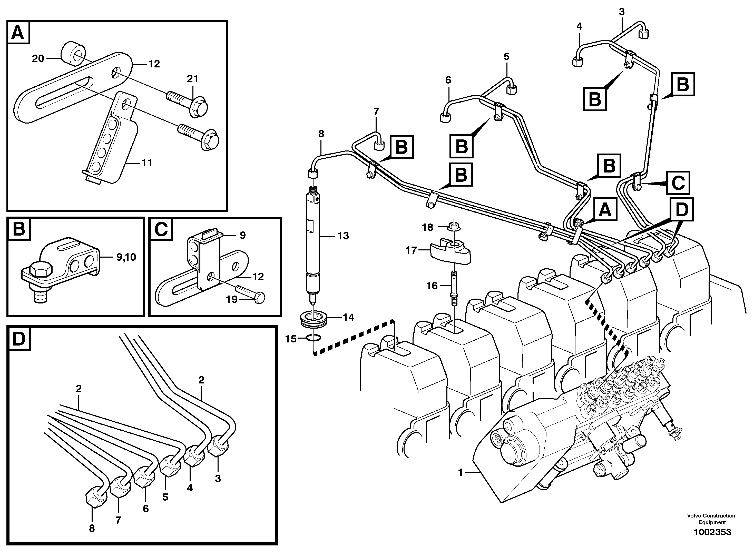 Connector Kit VOE422323 VOLVO