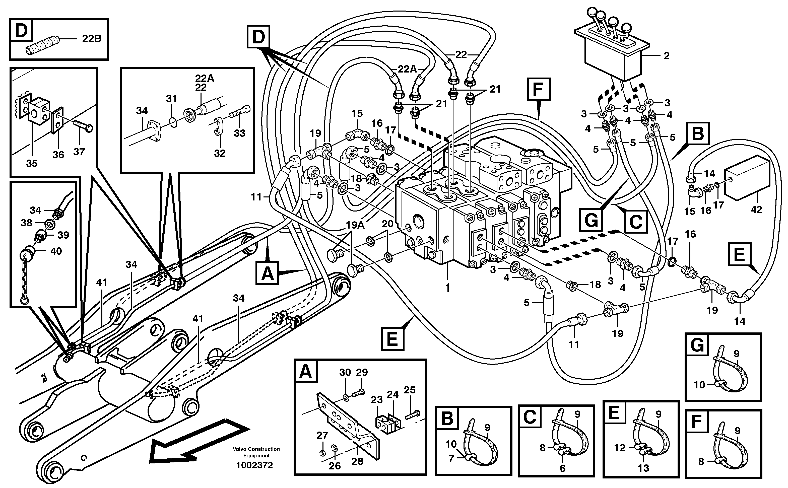 Timing gear casing VOE935065 VOLVO
