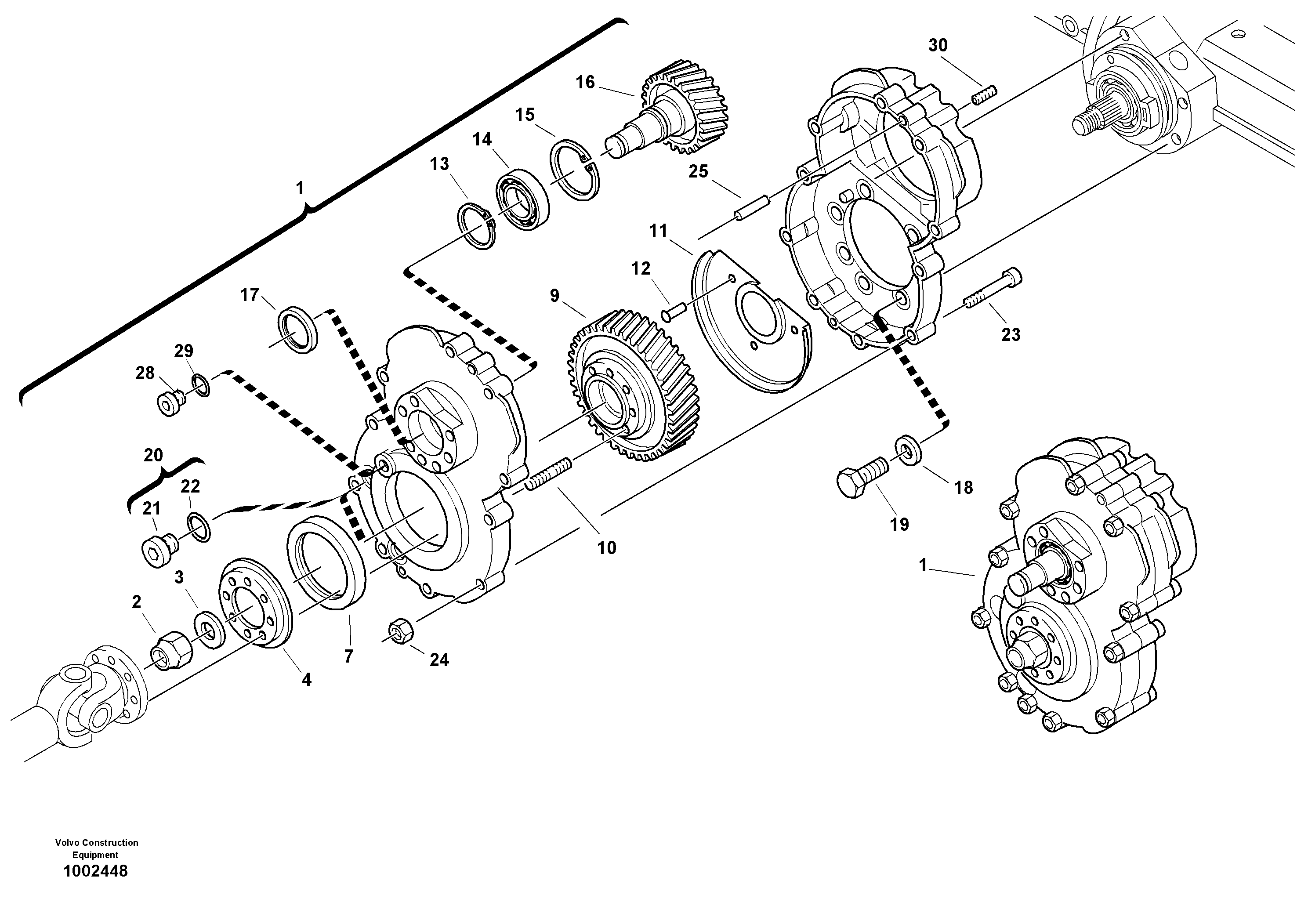 Retaining Strap VOE11715041 VOLVO