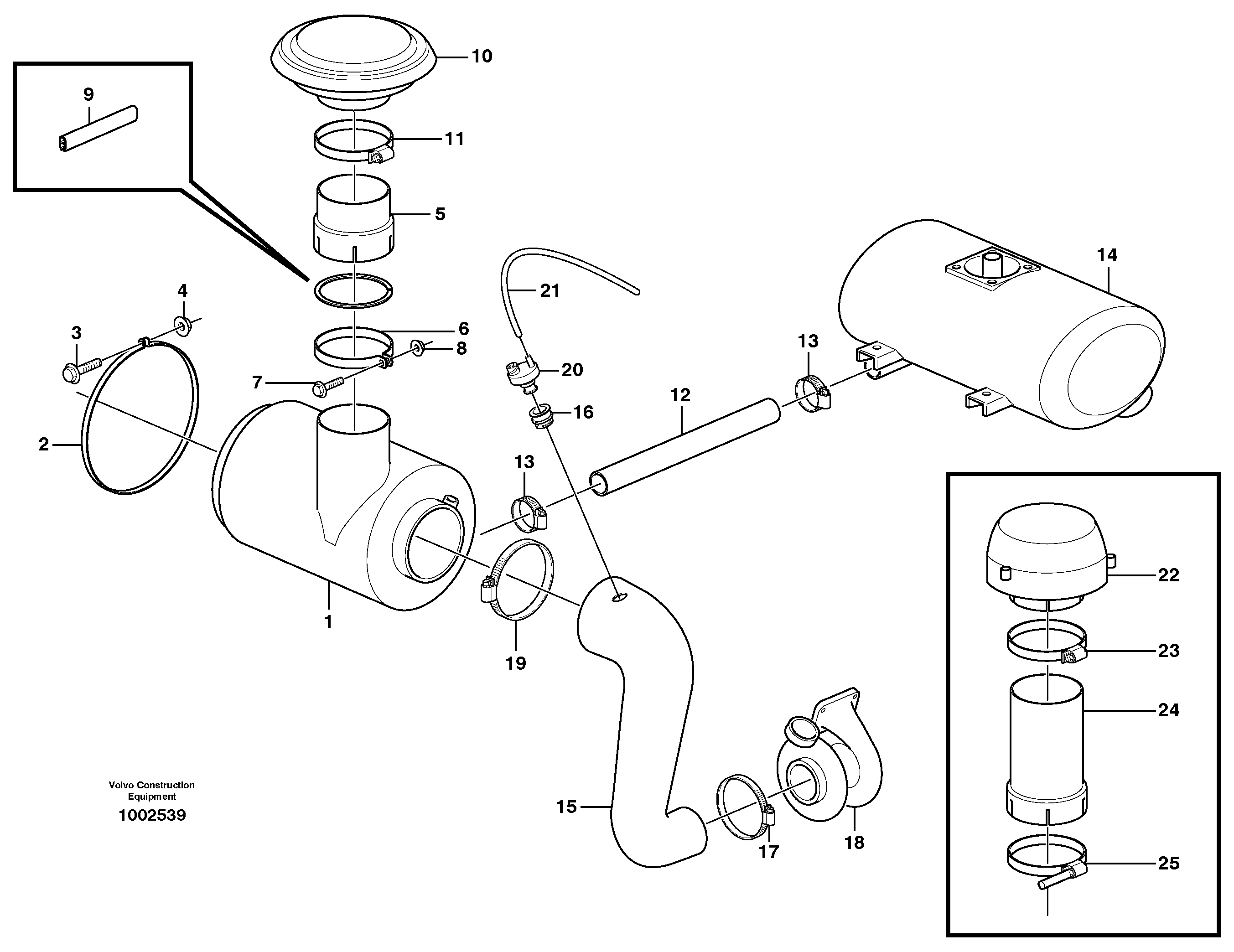 Hydr System VOE11110445 VOLVO