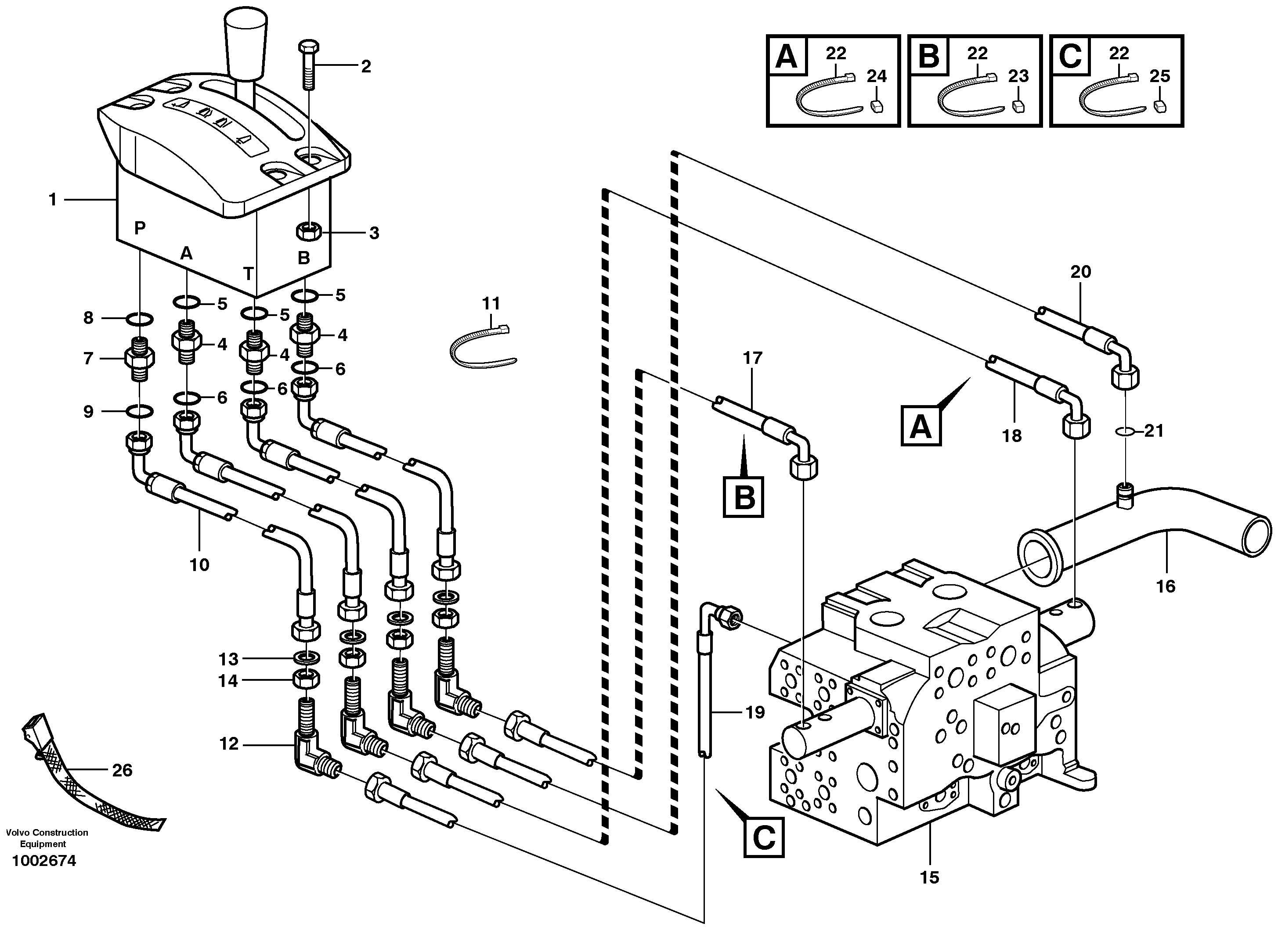 Engine heater VOE969147 VOLVO