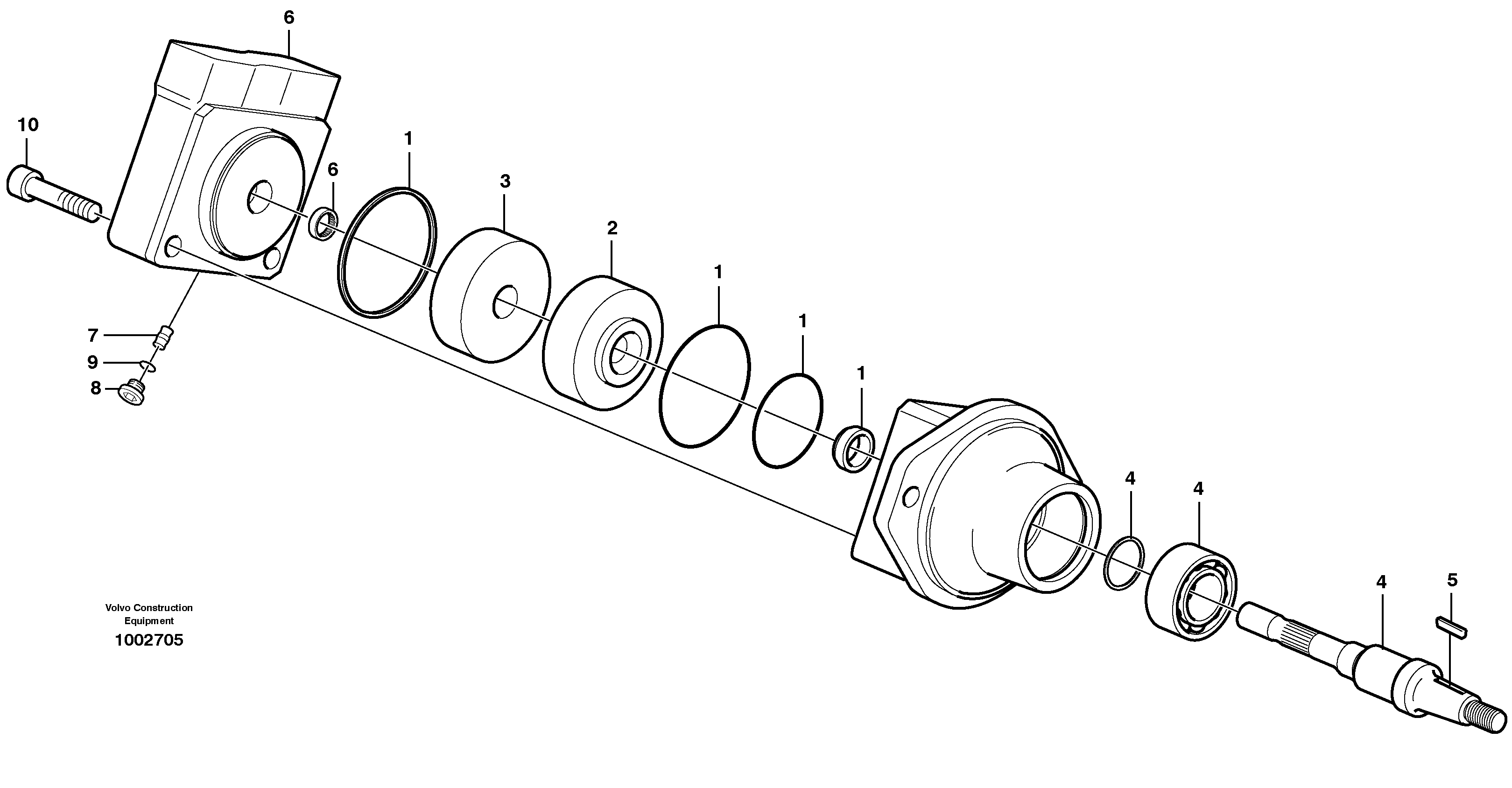 Opr Cylinder VOE11130995 VOLVO