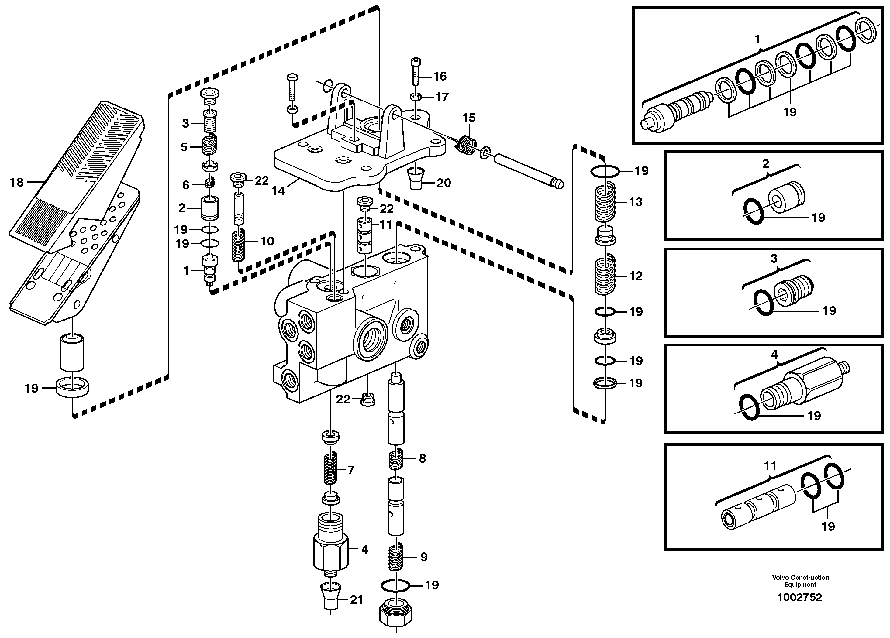 Filling Pump VOE11997355 VOLVO