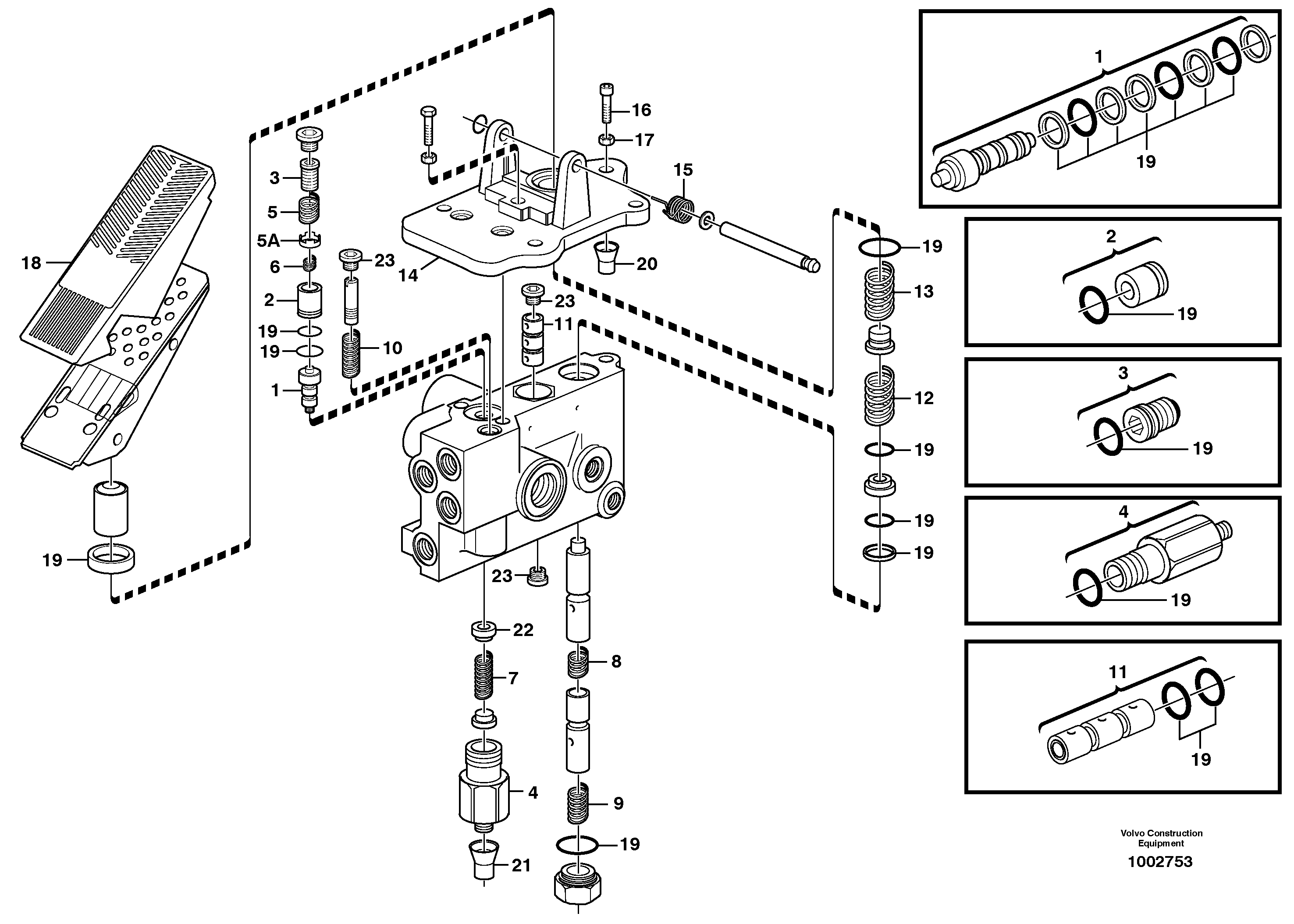 Pump P2 VOE11994523 VOLVO