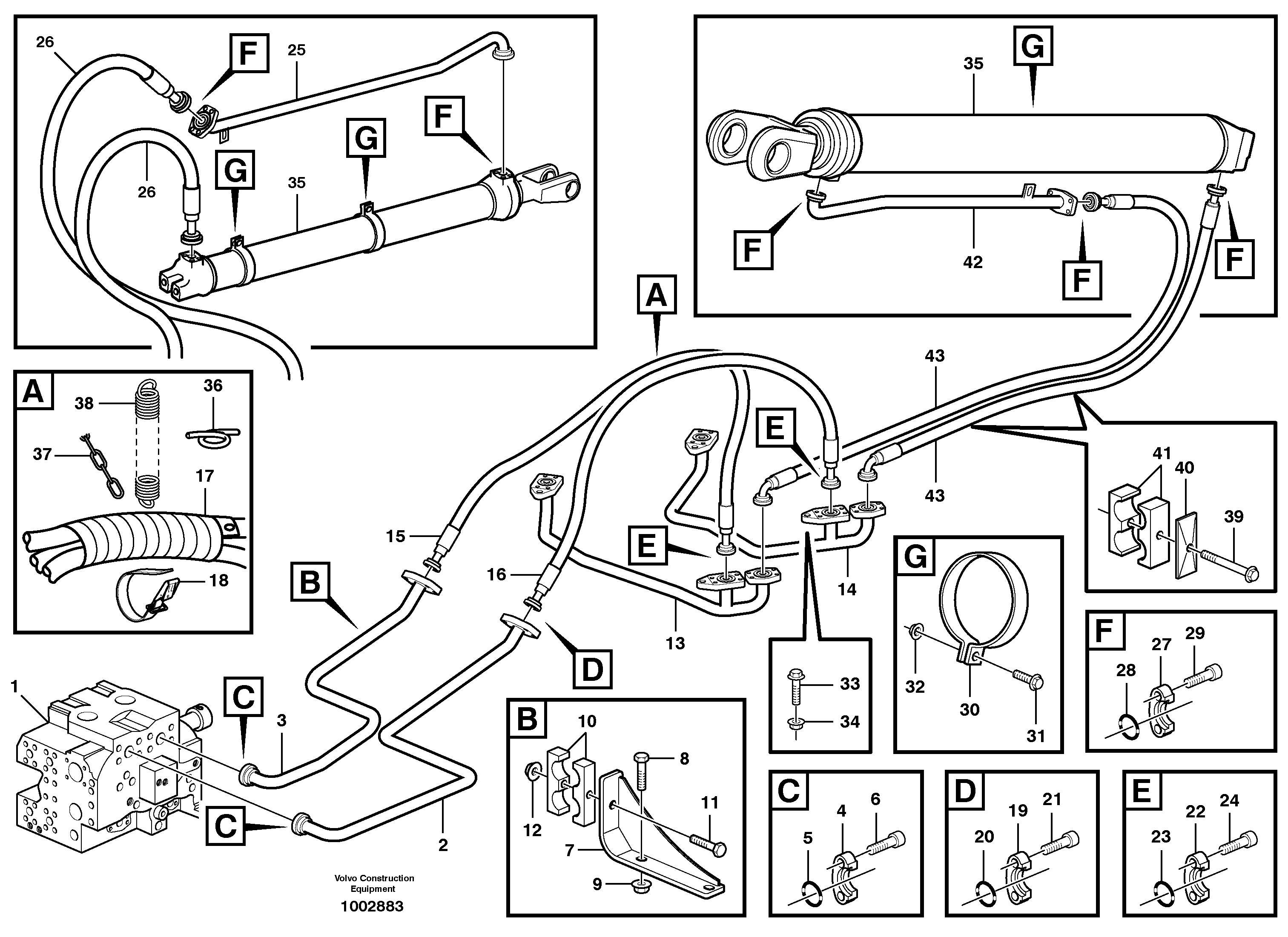 Timing gear casing VOE936579 VOLVO
