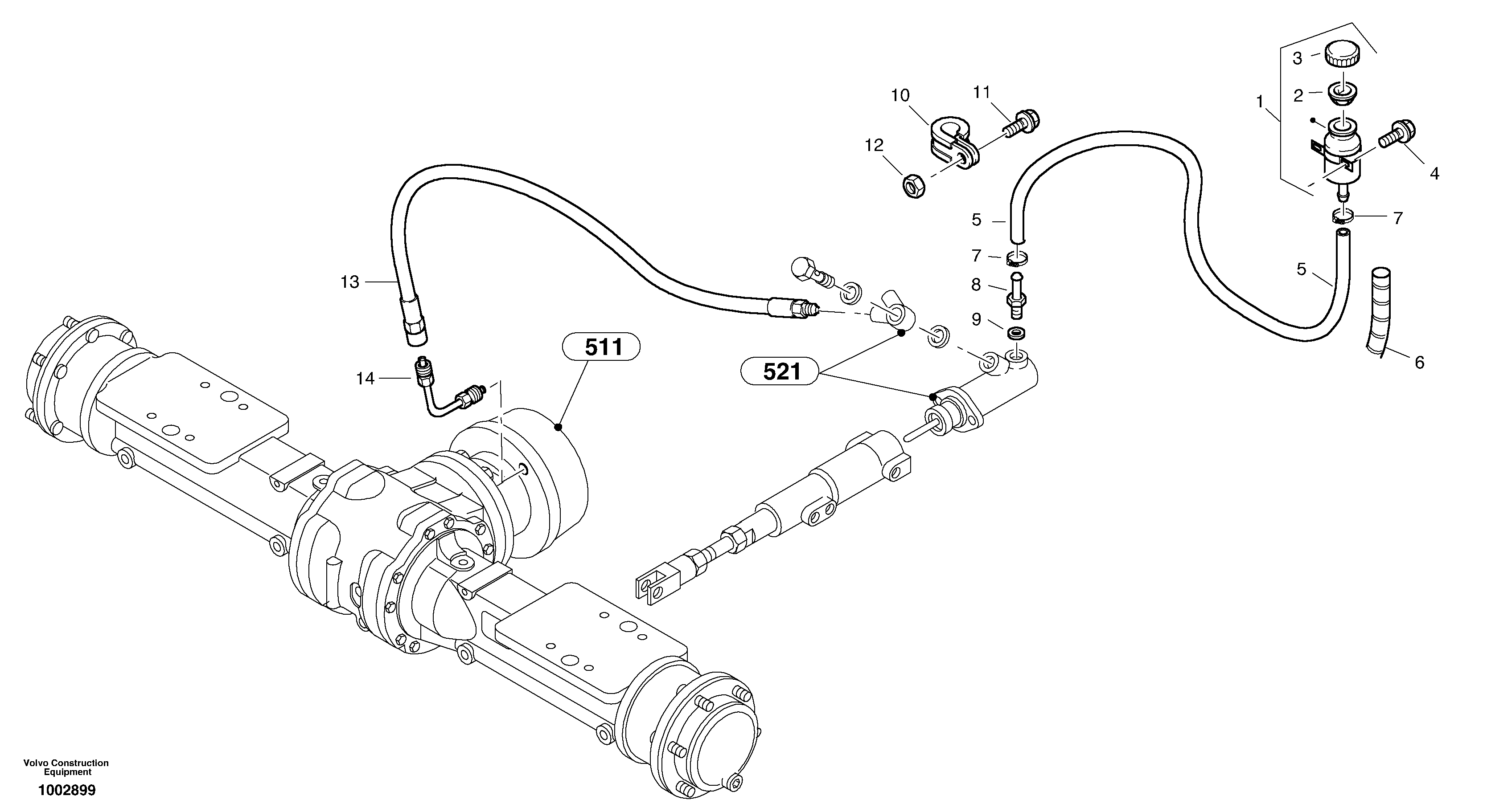 Choke Valve VOE/ZM15205011 VOLVO