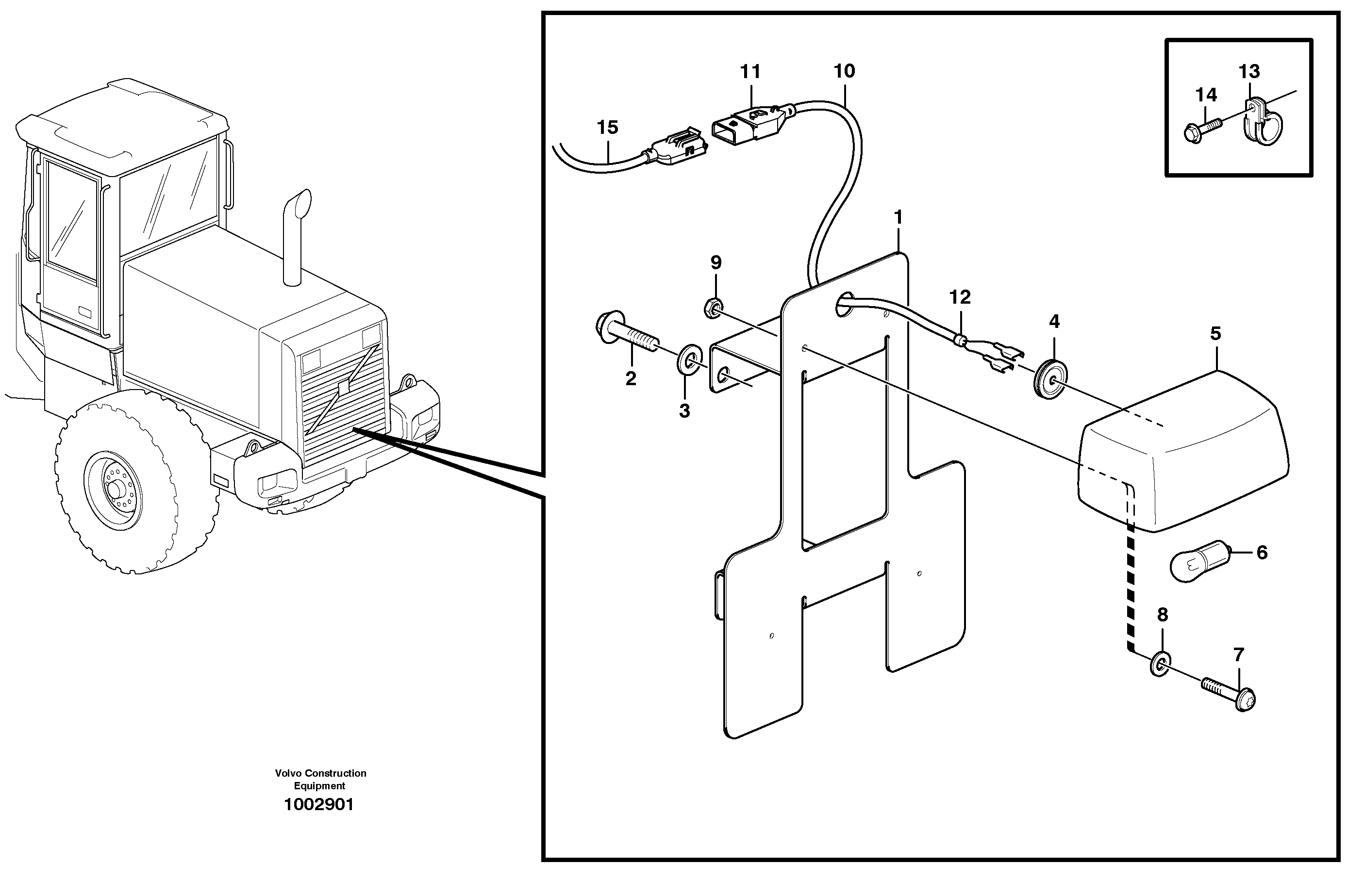 Heater Housing VOE11180880 VOLVO