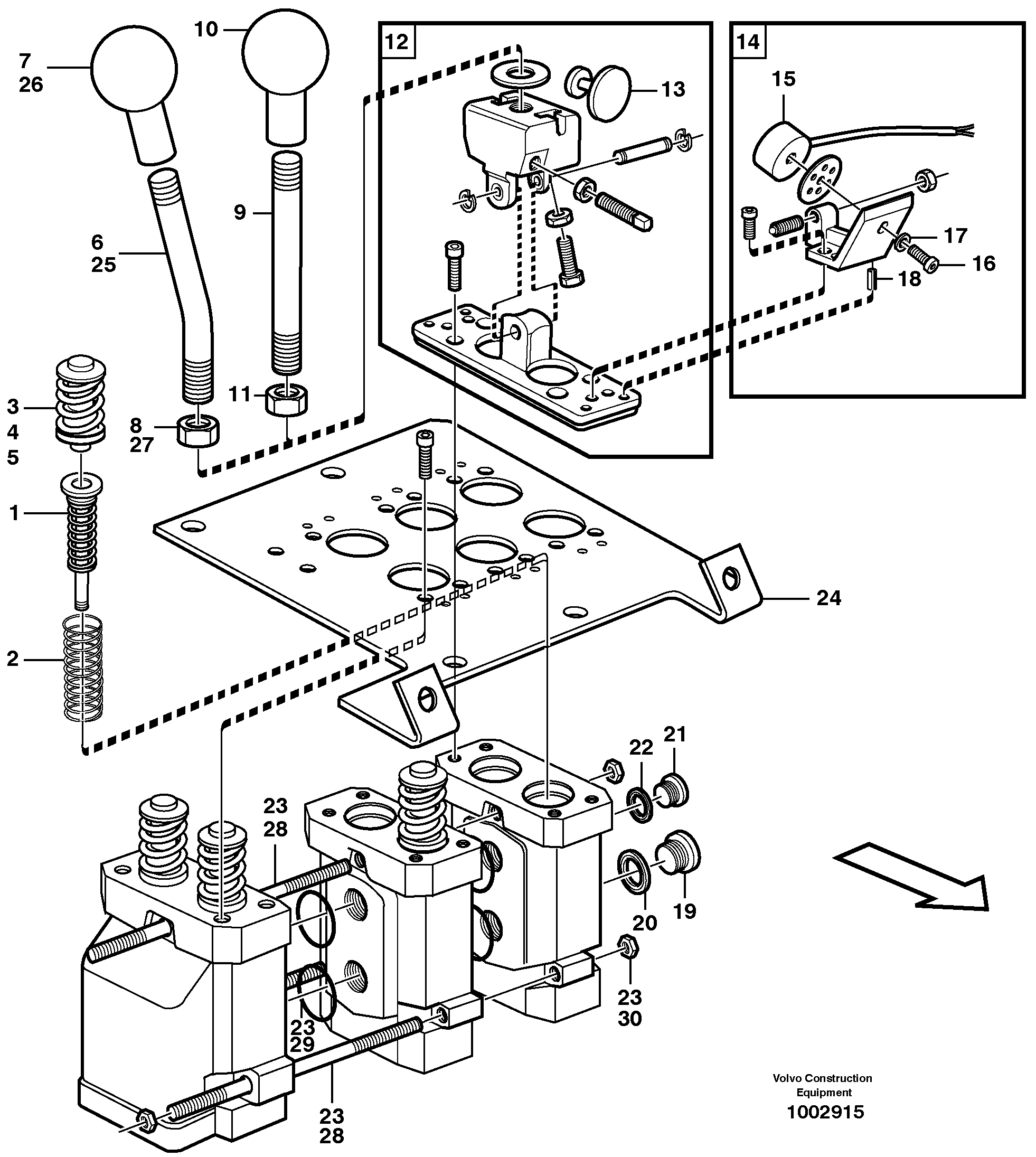 Heater Housing VOE11104986 VOLVO