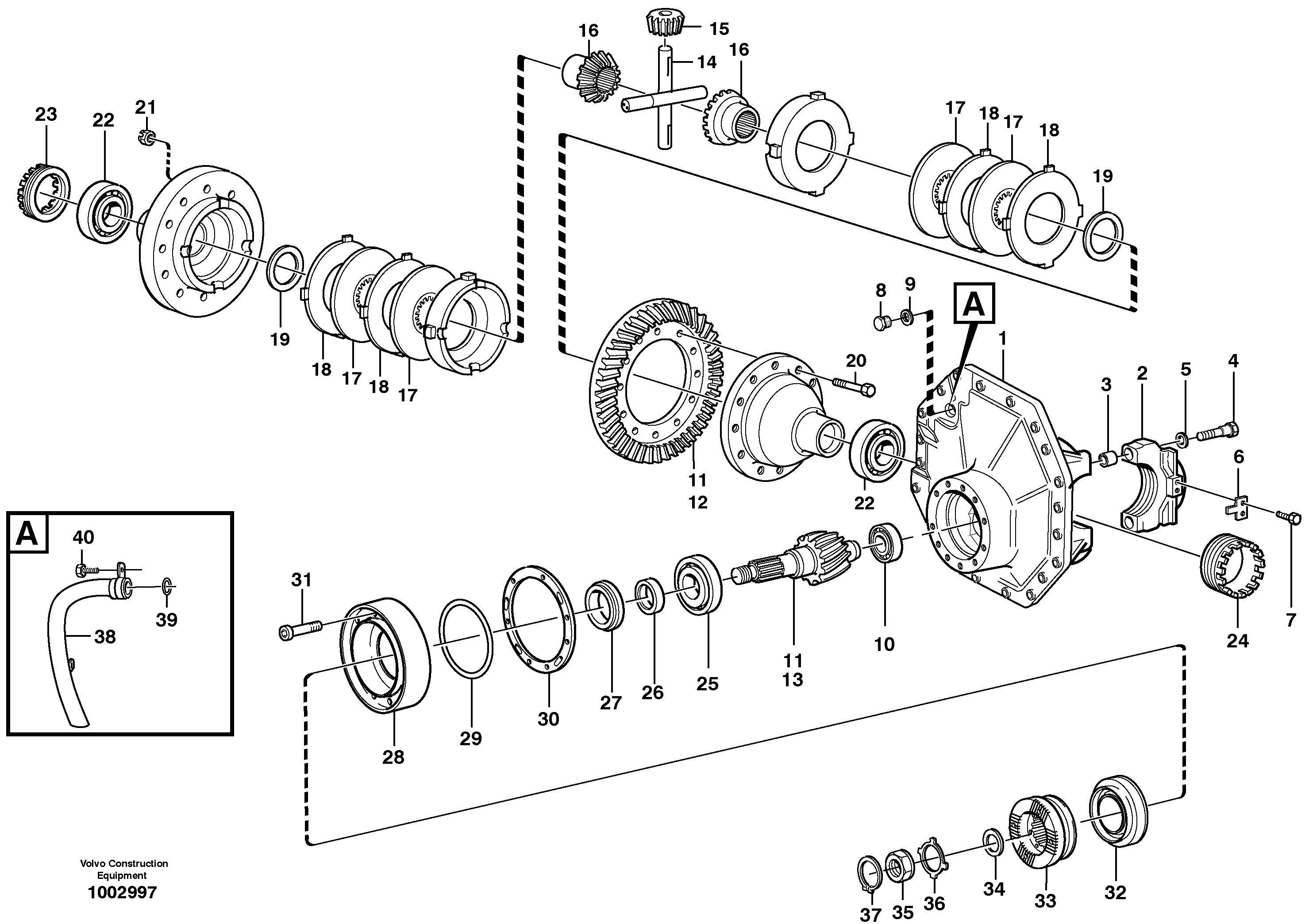 Valve Piston RM/VOE13946363 VOLVO