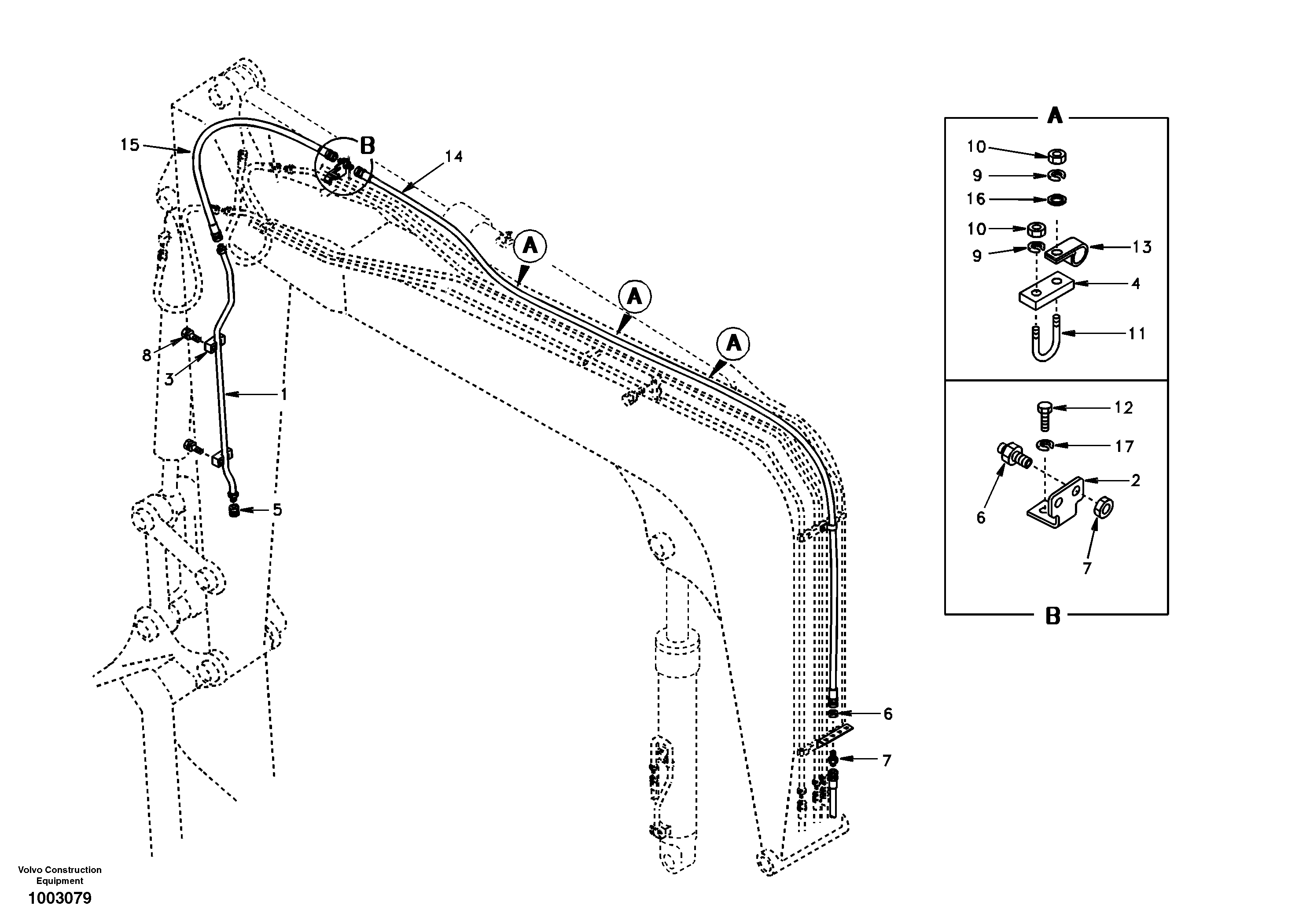 Plate RM/VOE14510564 VOLVO