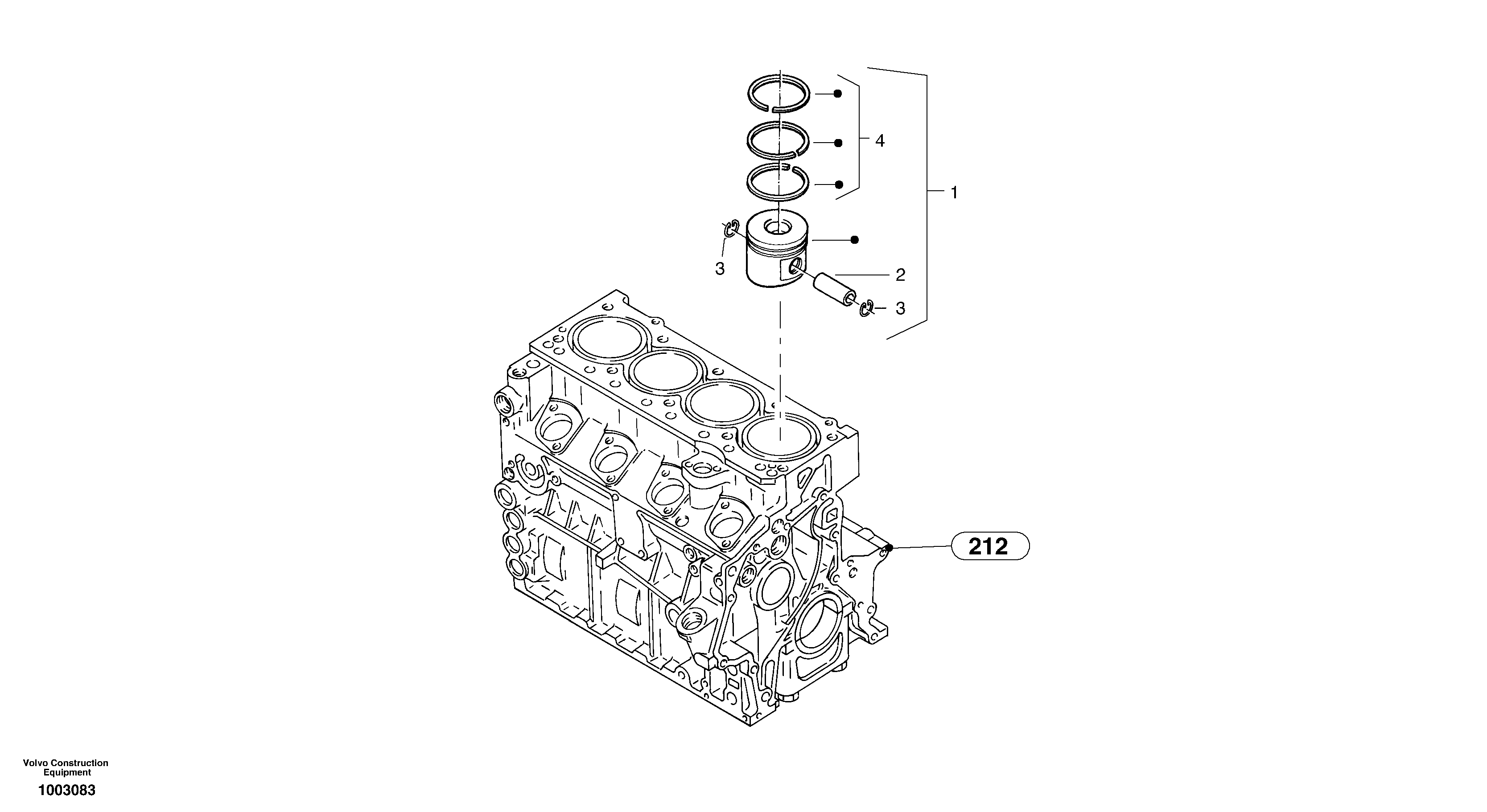 Rubber Washer VOE11370181 VOLVO