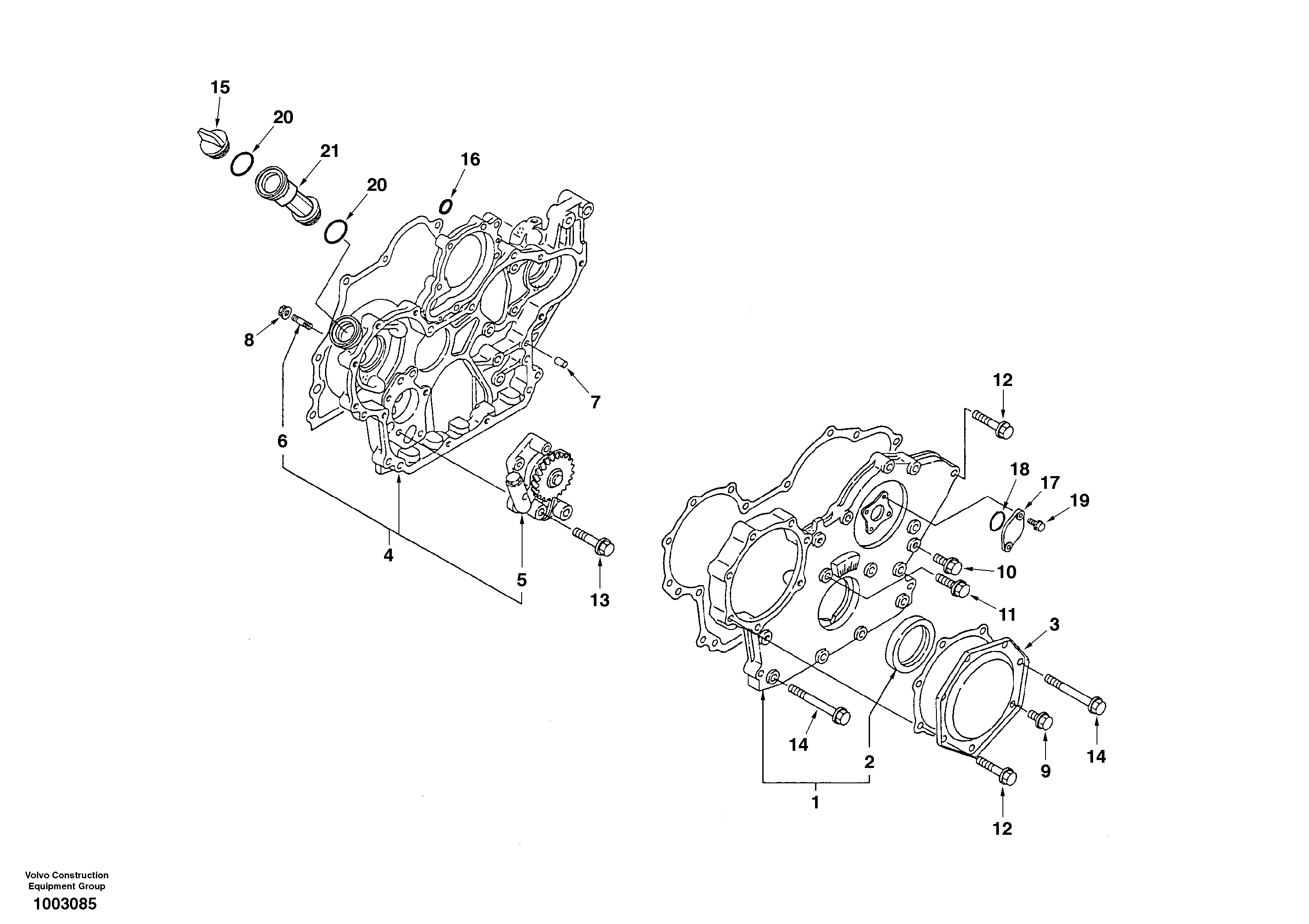 Маслоотражающее кольцо VOE11713625 VOLVO