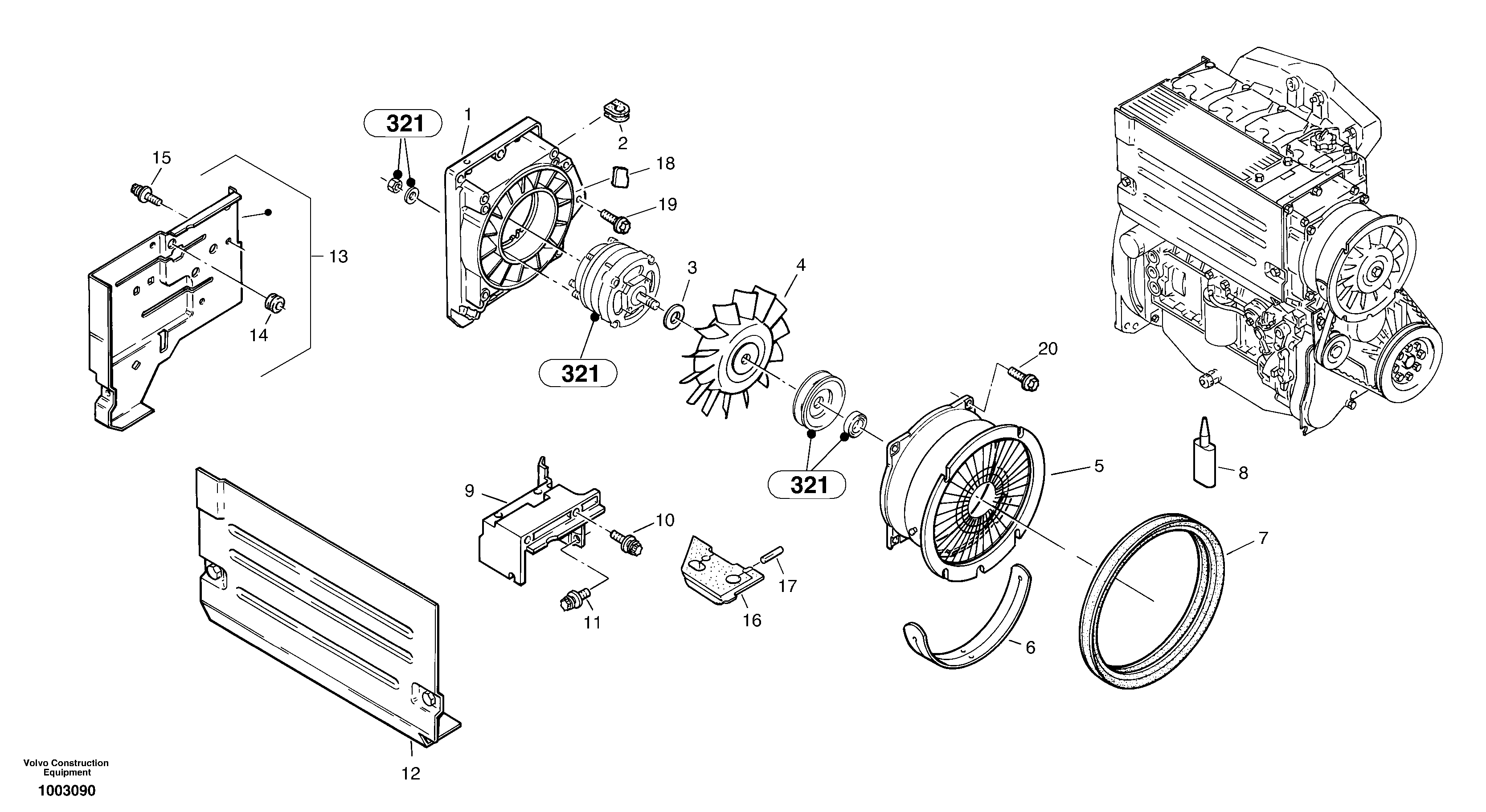 Screw ZM2904749 VOLVO