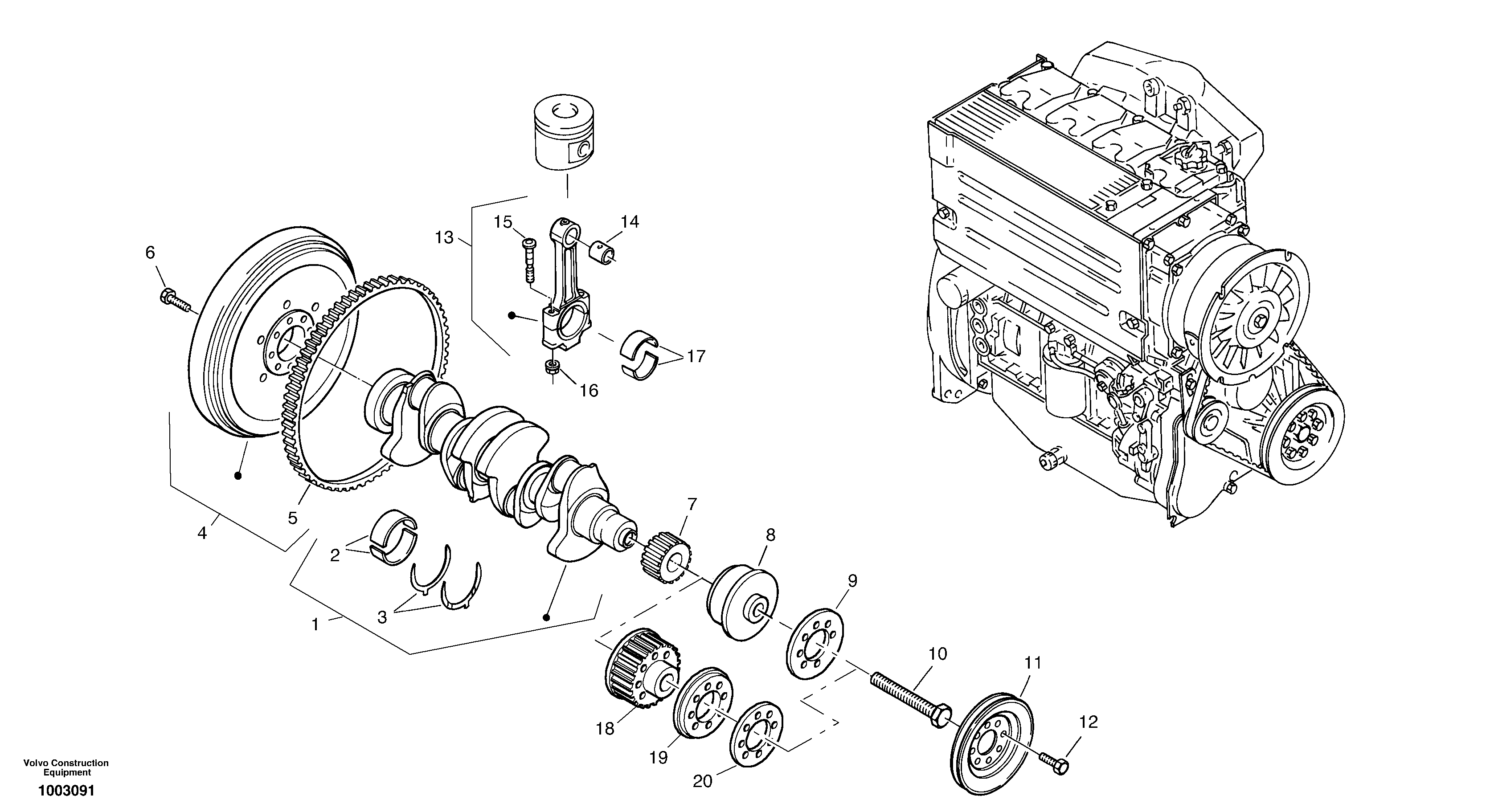 Digging Arm VOE11370230 VOLVO