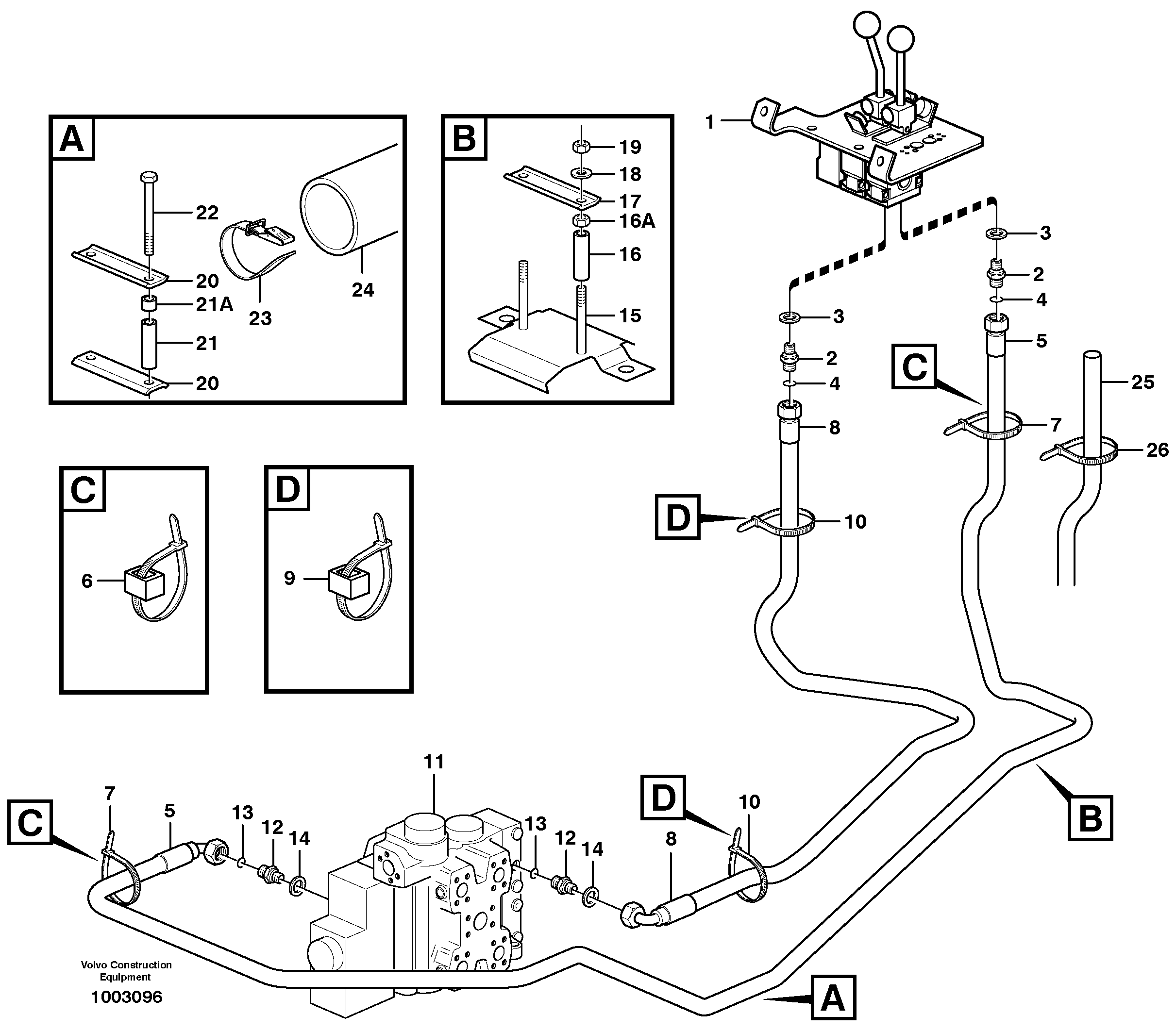 Timing gear casing VOE936714 VOLVO