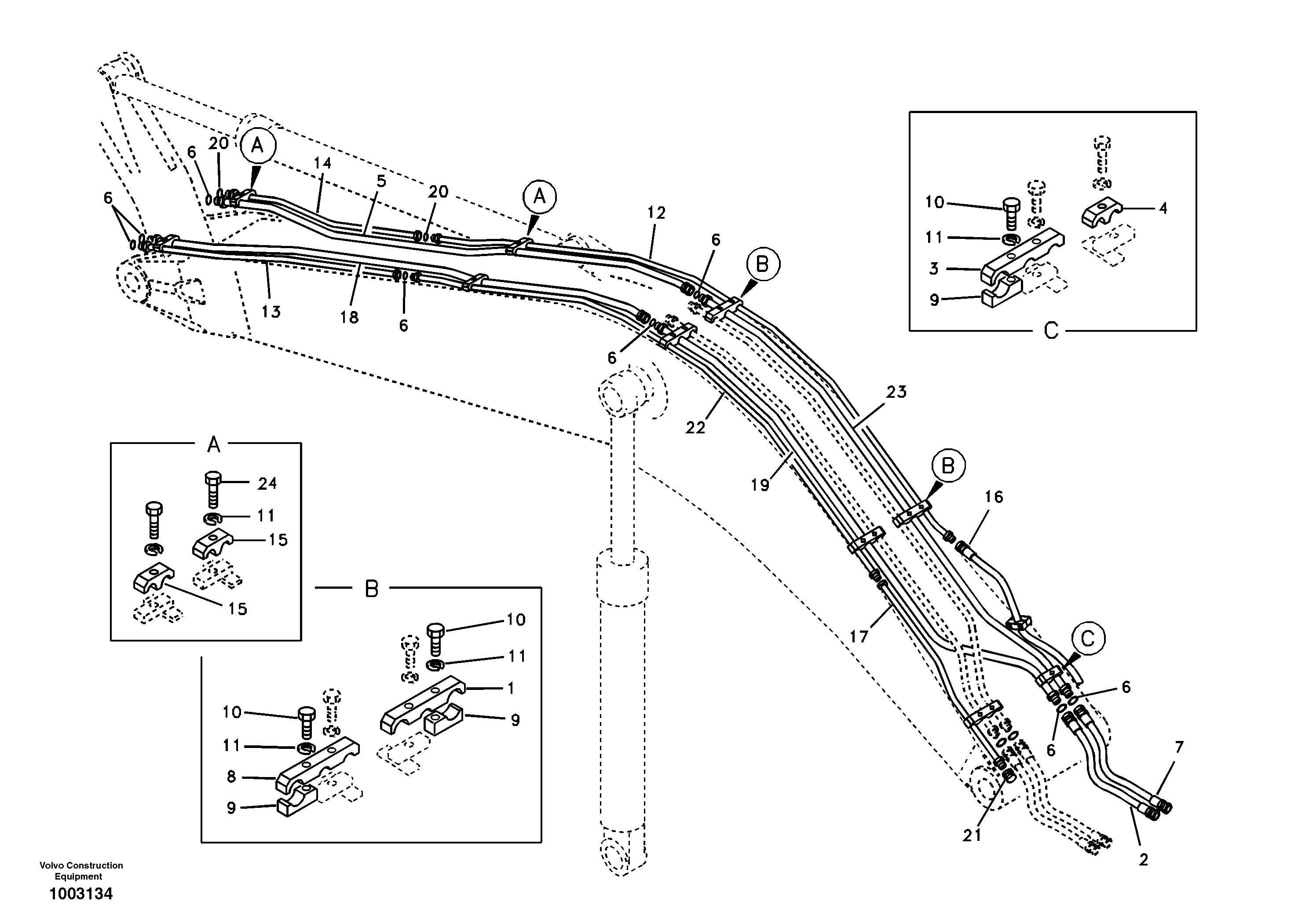 Pipe RM/SA/VOE14502744 VOLVO