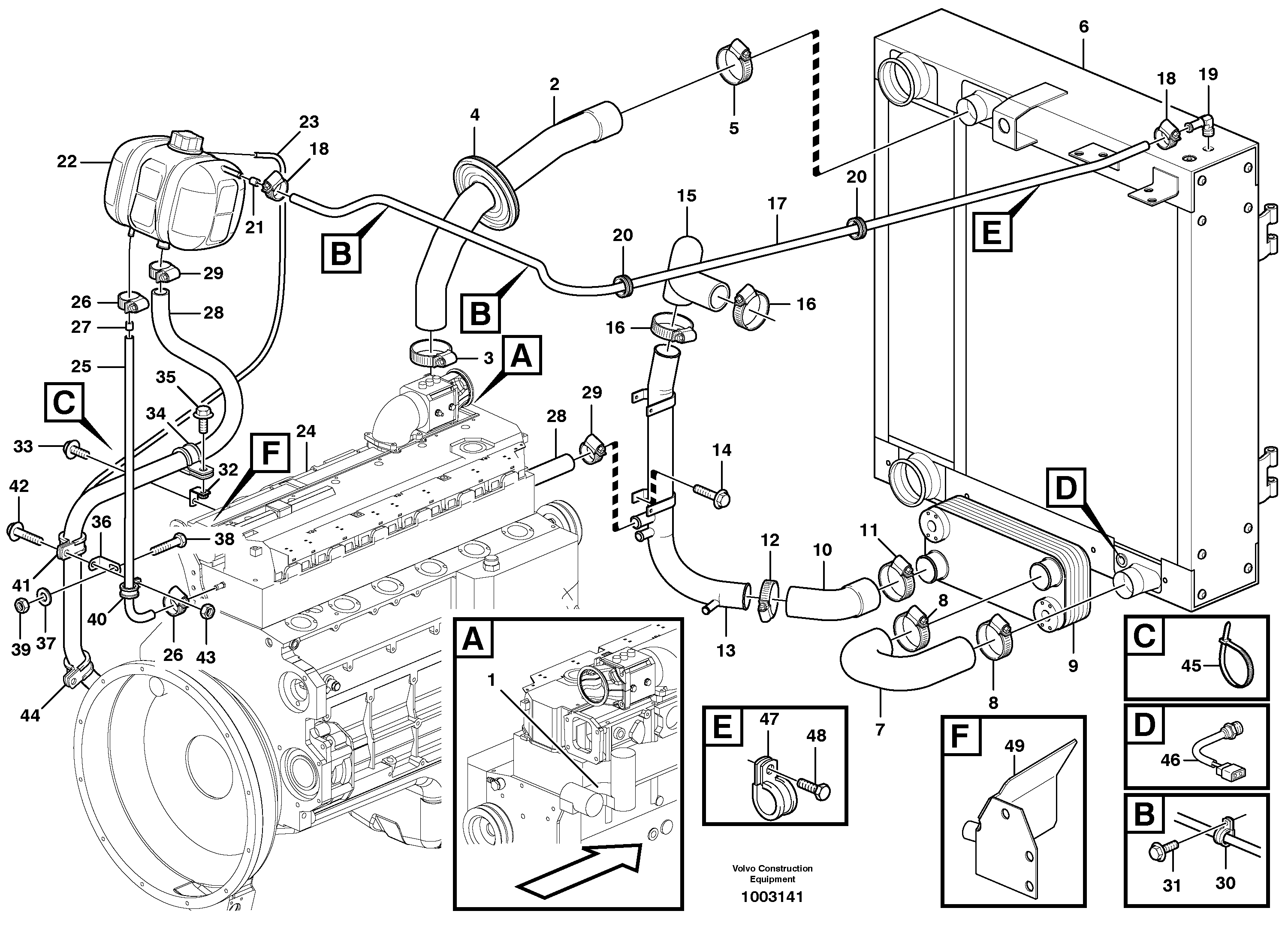 Boom Cylinder VOE11148867 VOLVO