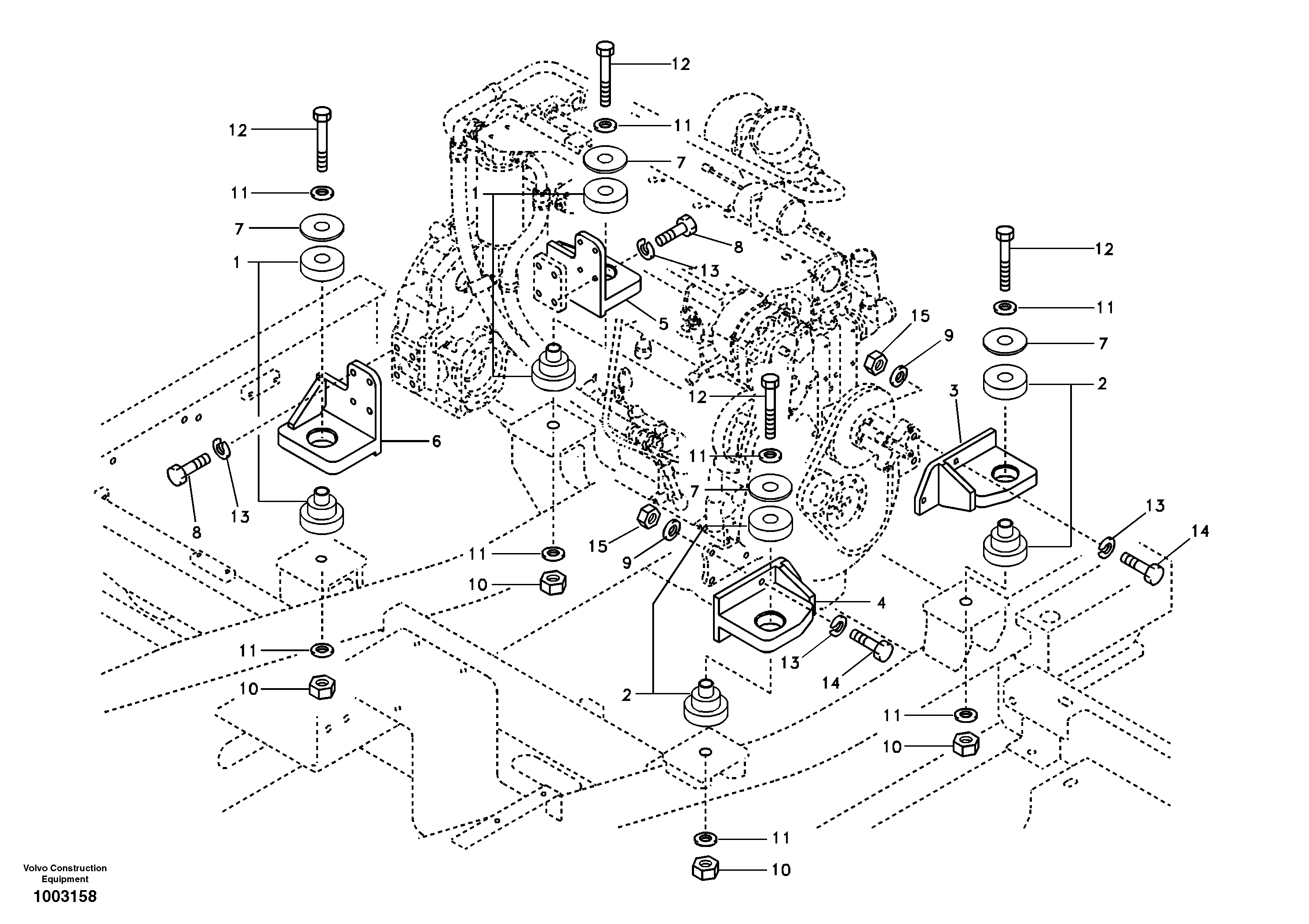 Tilt bearing VOE992059 VOLVO
