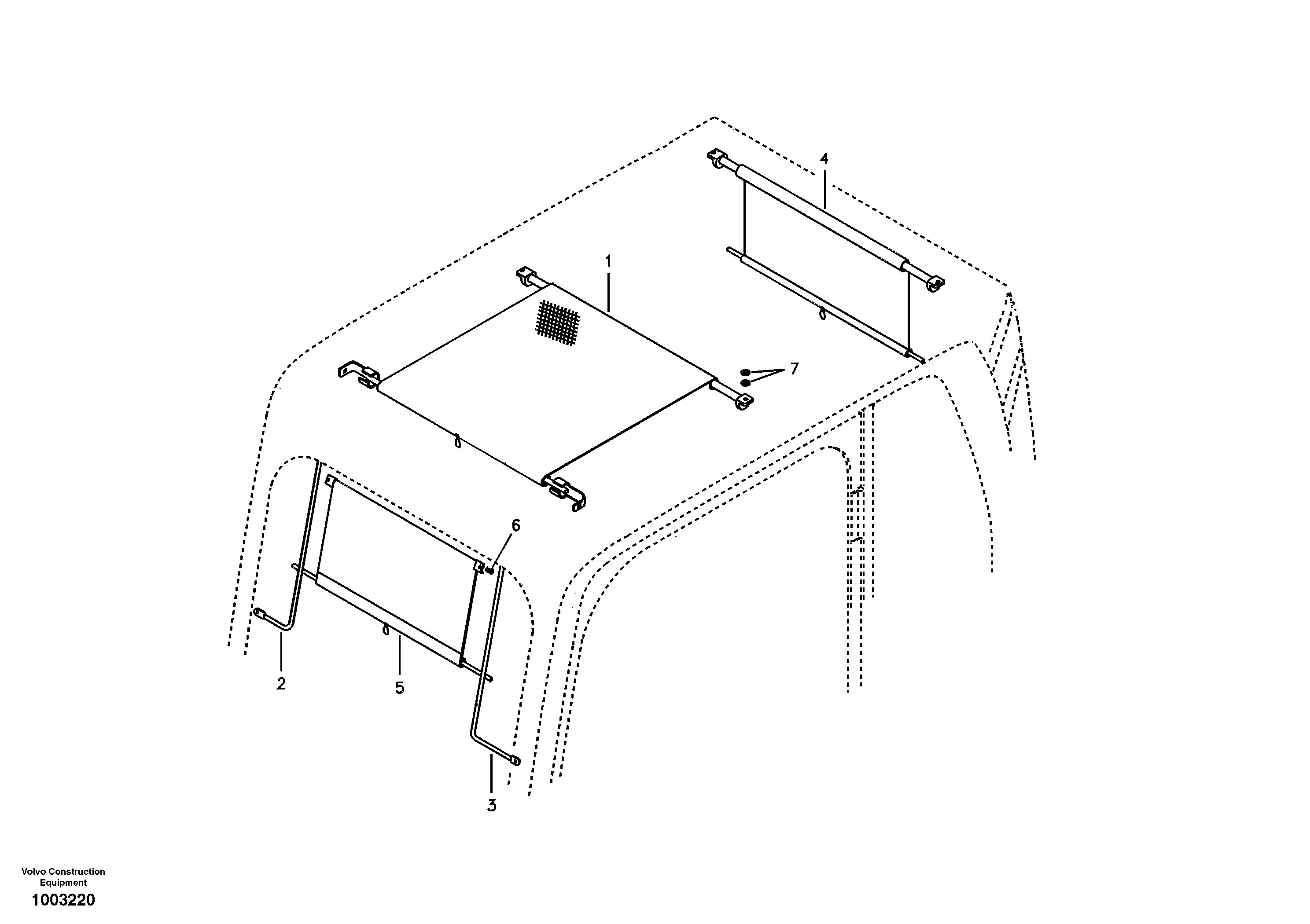 Support,front VOE14530964 VOLVO