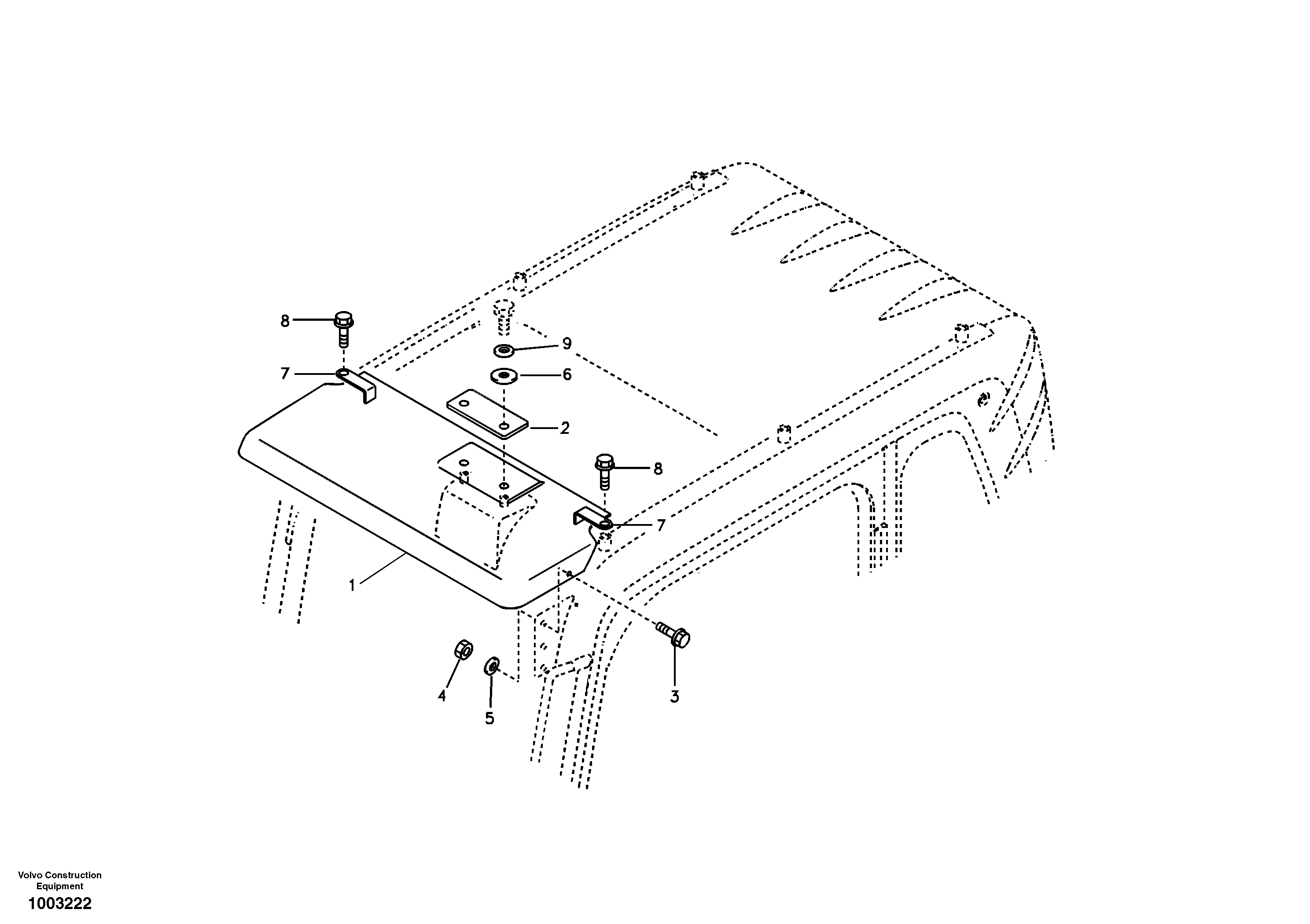 Маслоотражающее кольцо VOE14540247 VOLVO