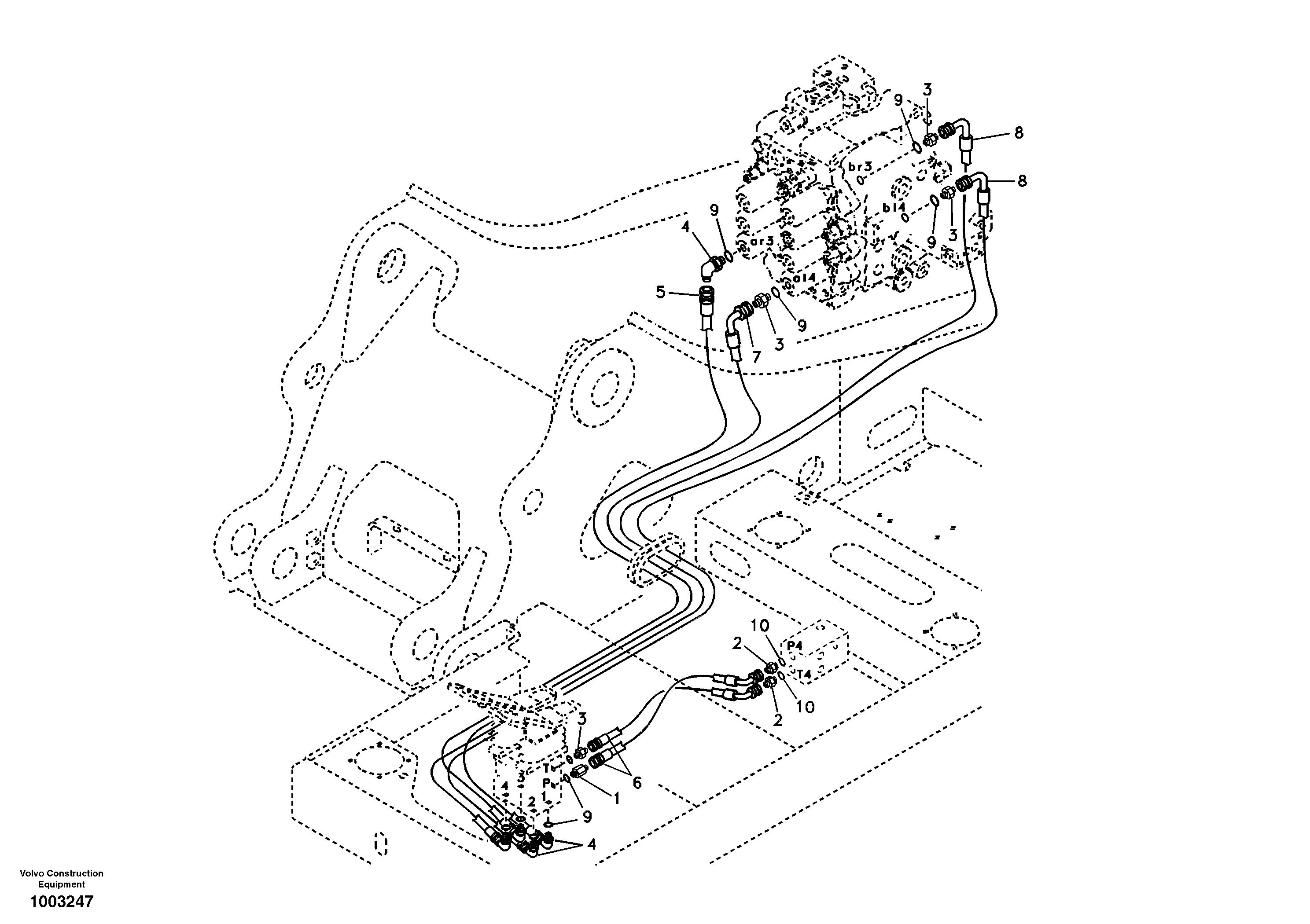 Timing gear casing SA9451-03259 VOLVO
