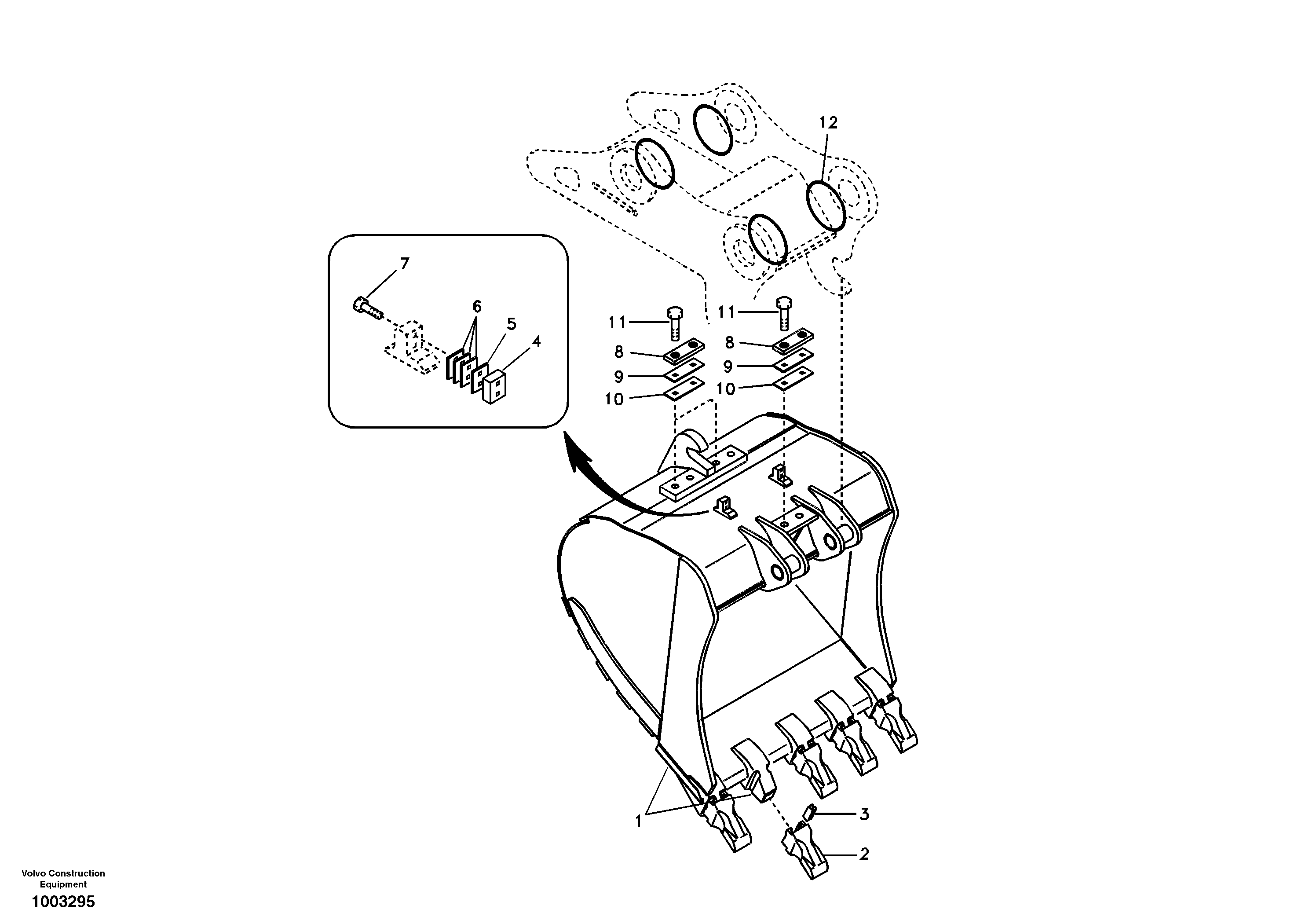 Cutting edge VOE14522530 VOLVO