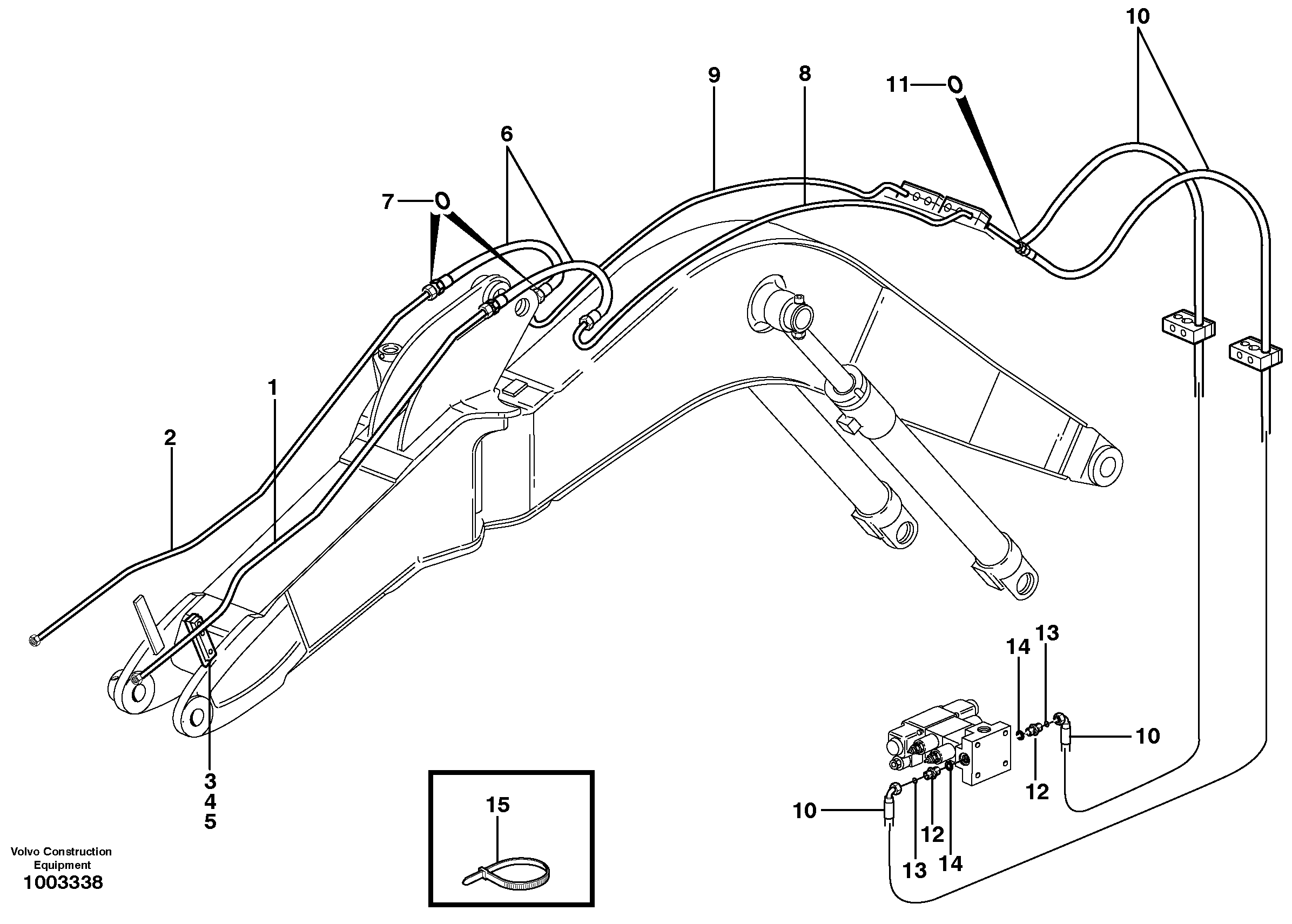 Tube Assembly VOE14372128 VOLVO