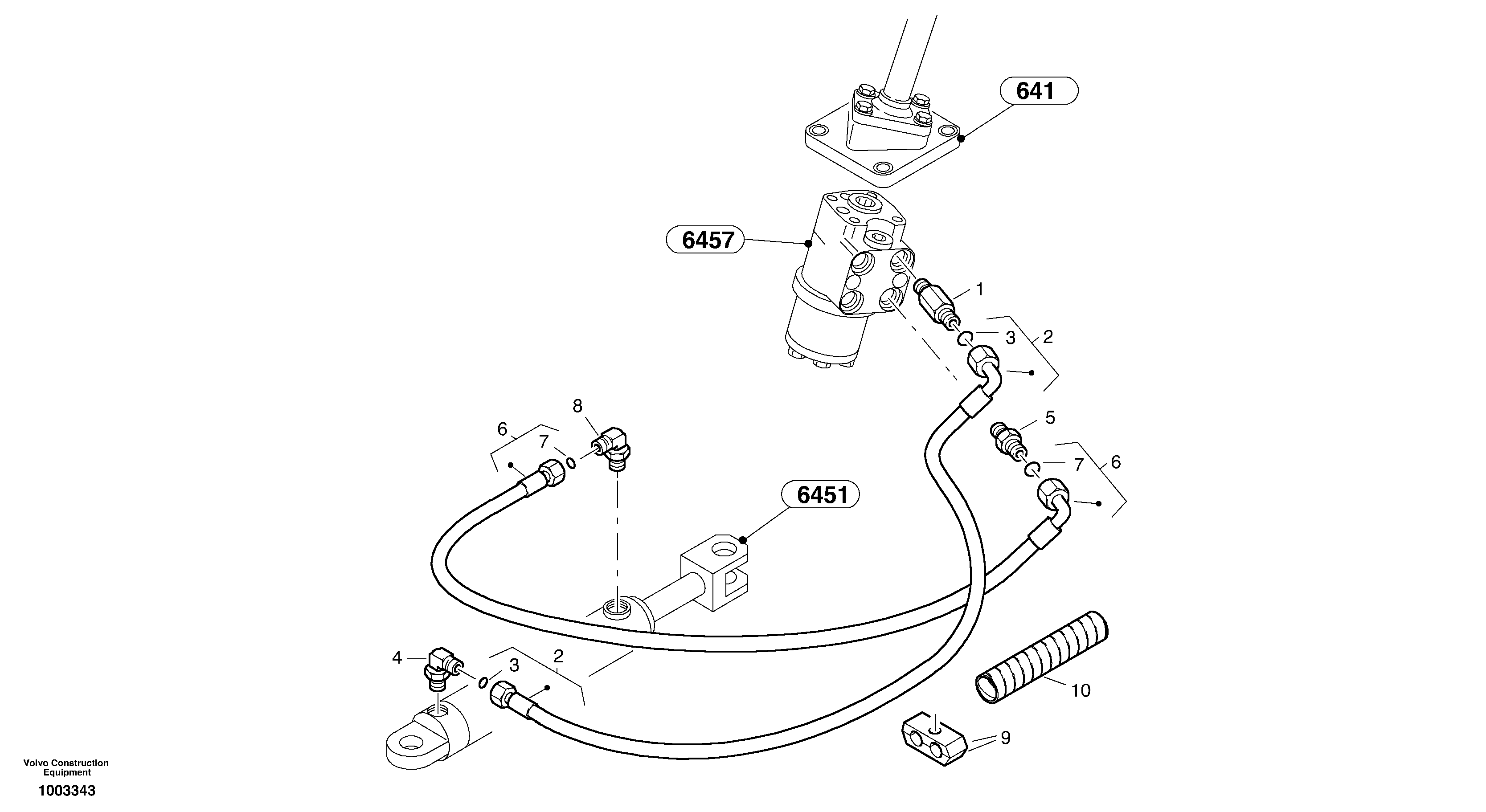 Hub reduction 1st. VOE11305260 VOLVO