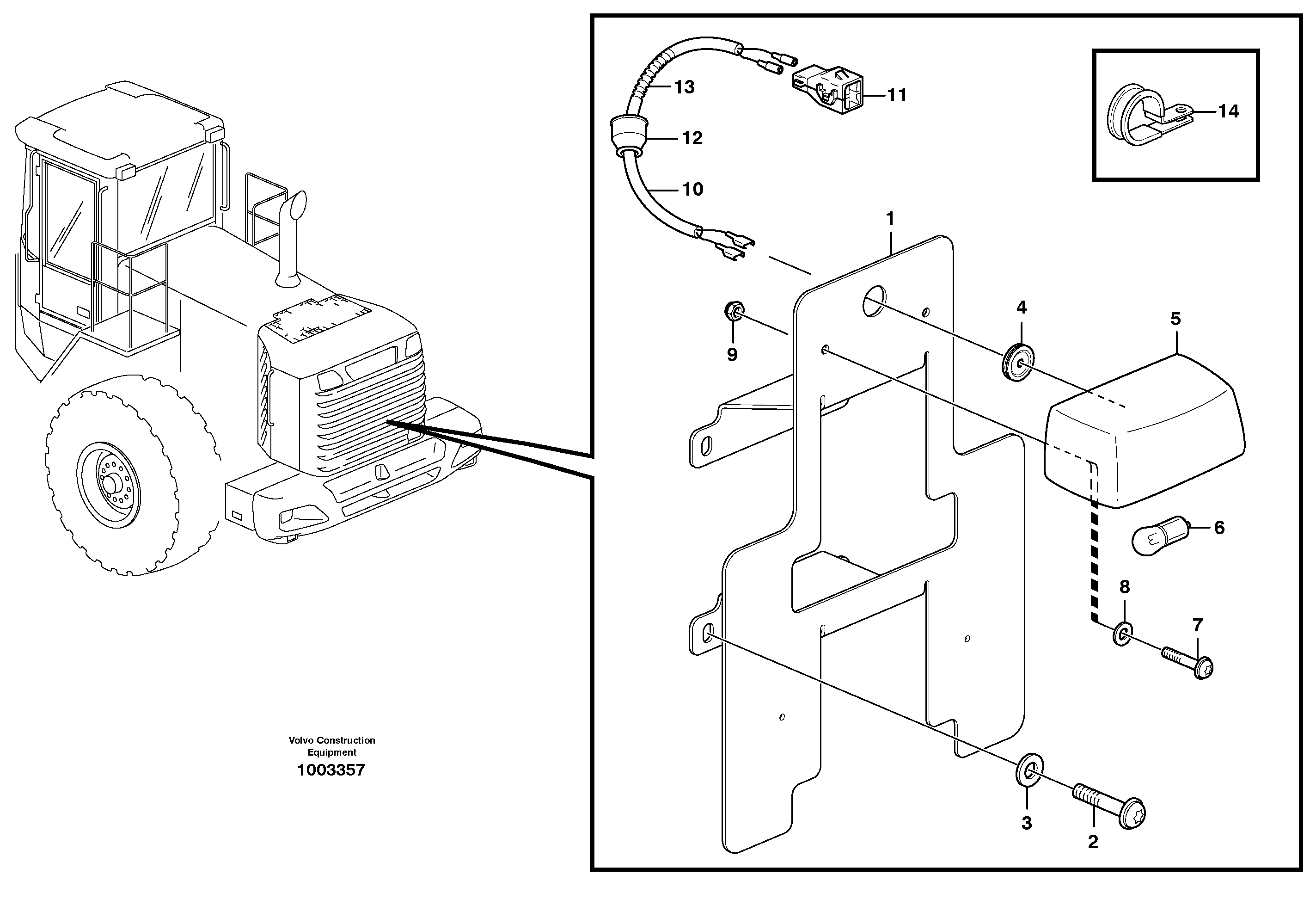 Sliding Caliper VOE4821294 VOLVO